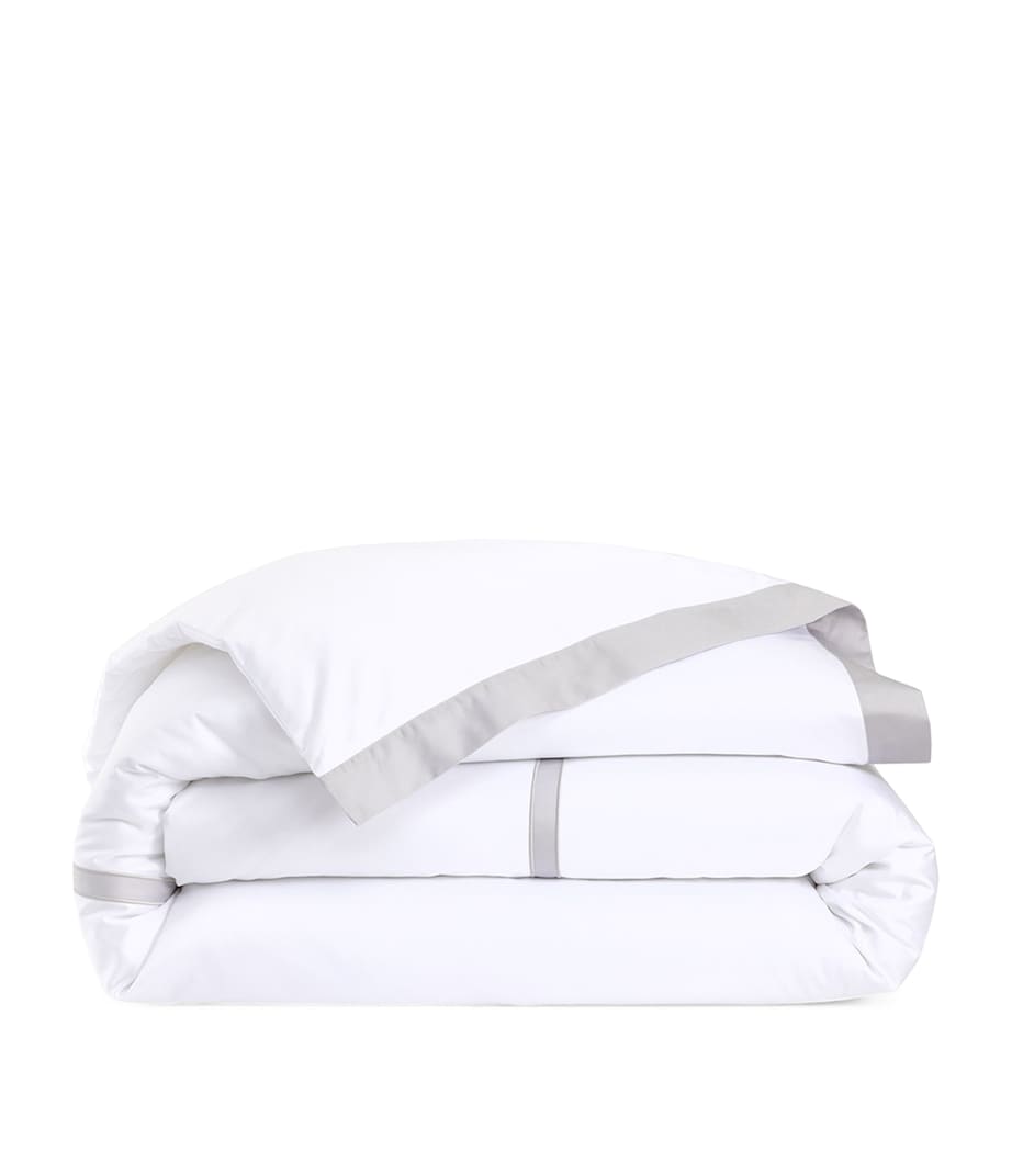 Yves Delorme Couture Haussmann Brume Super King Duvet Cover (220cm x 240cm) Brume Image 2