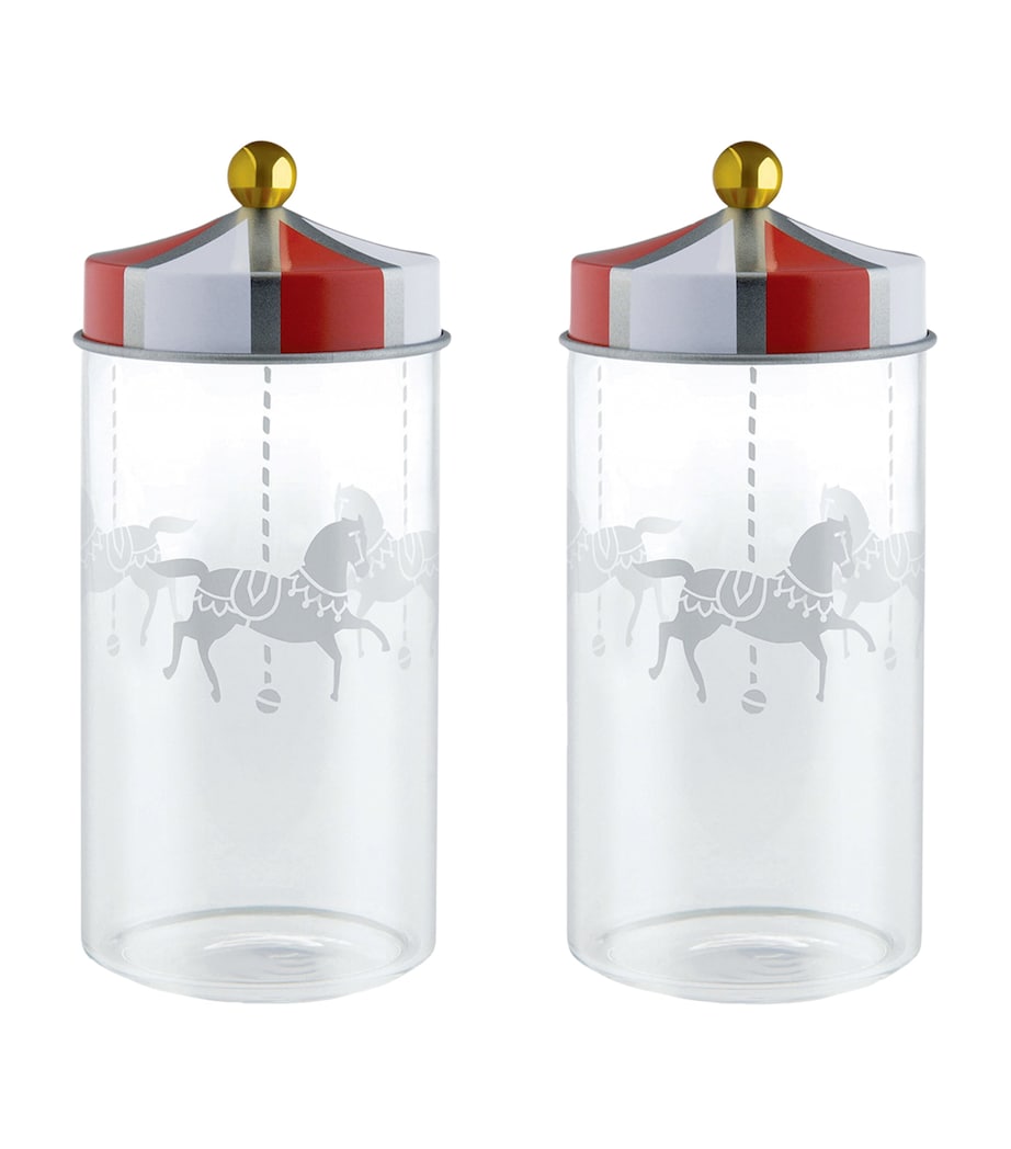 Circus Spice Jars (Set of 2) MULTI Image 1