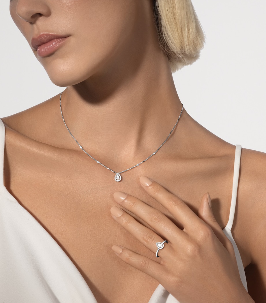 Messika White Gold and Diamond Joy Necklace White Gold Image 2