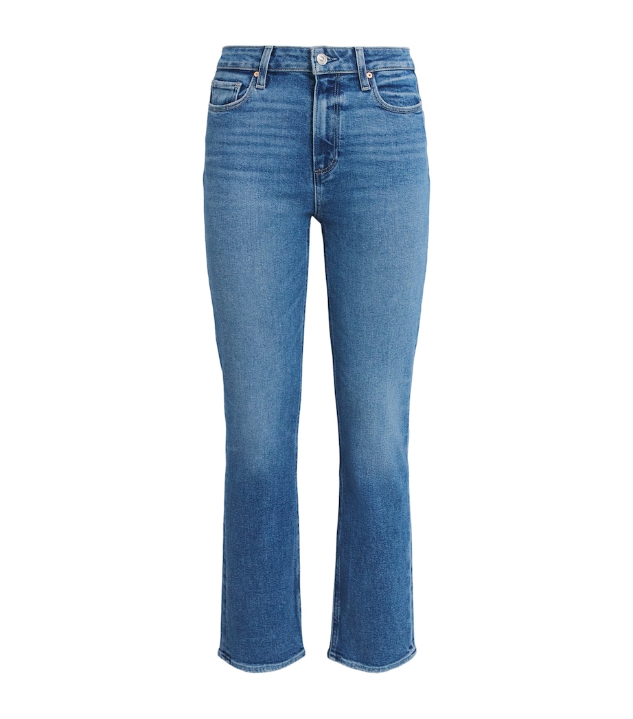 PAIGE Womens Stretch-Denim Cindy Straight Jeans Buckingham Image 1