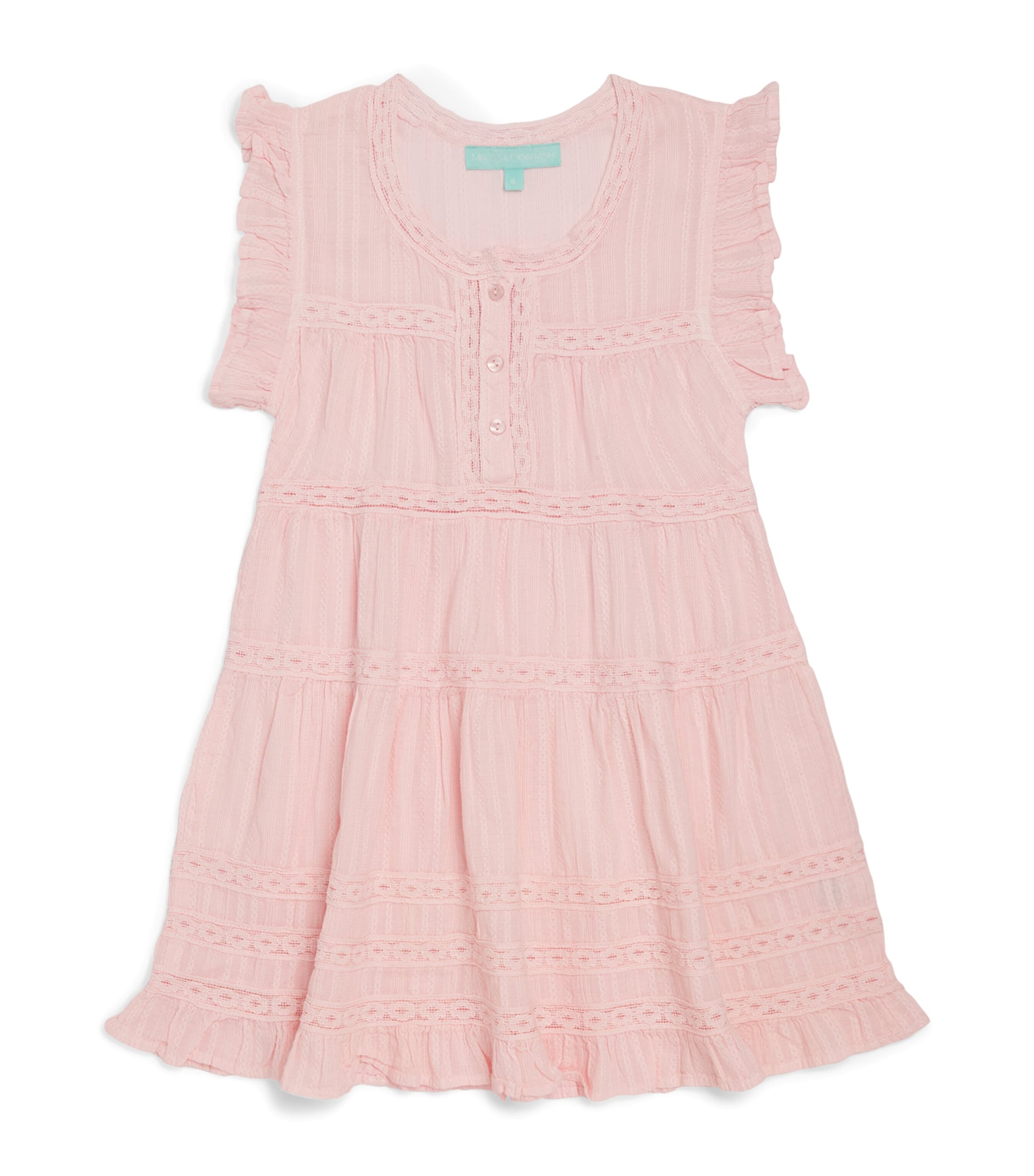 Melissa Odabash Kids' Cotton Rebekah Dress In Pink