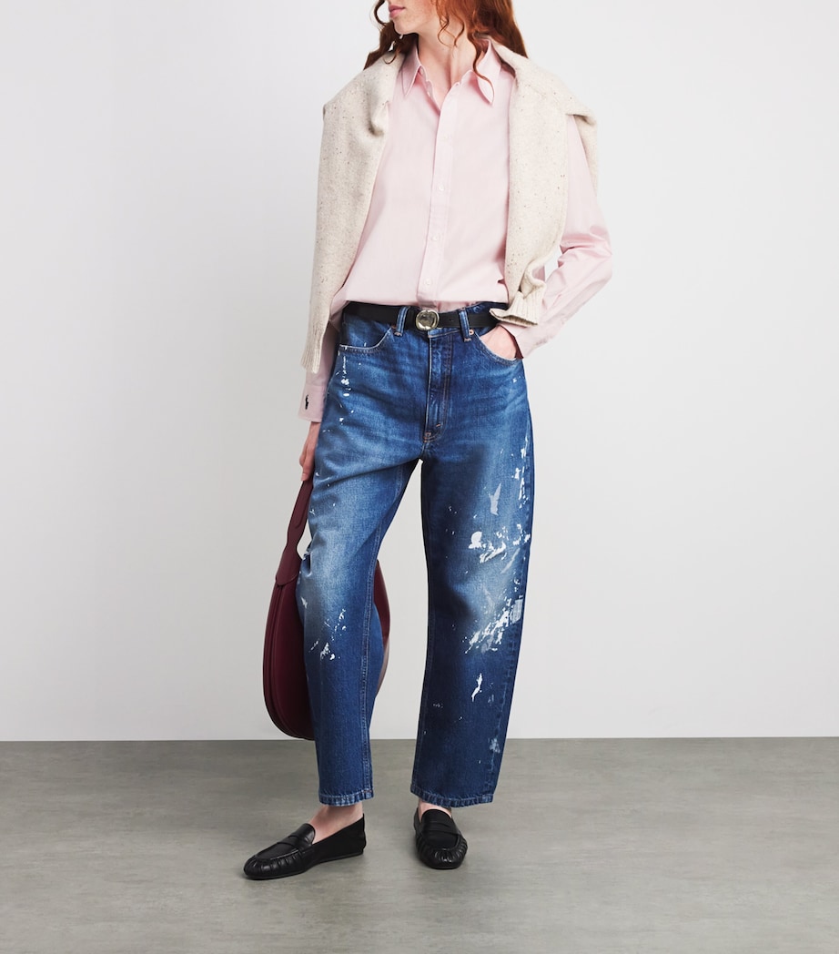 Cotton Polo Pony Shirt SURFSIDE ROSE Image 2