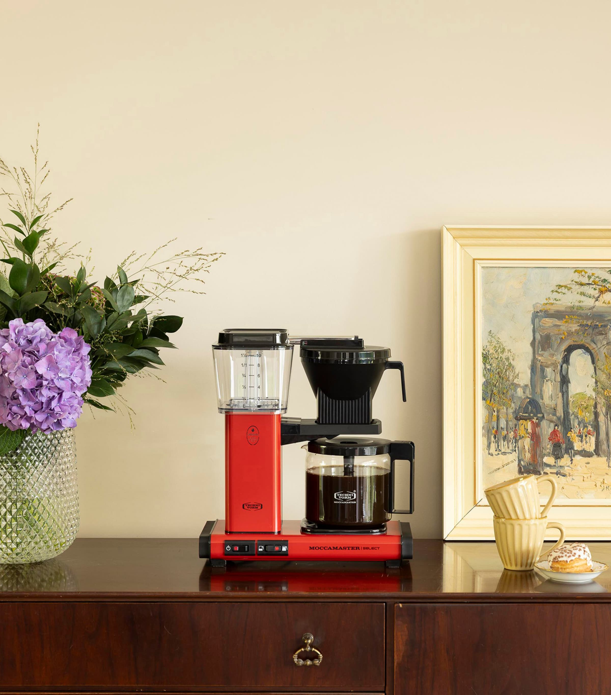 Moccamaster KBG Select Filter Coffee Machine Red Image 2