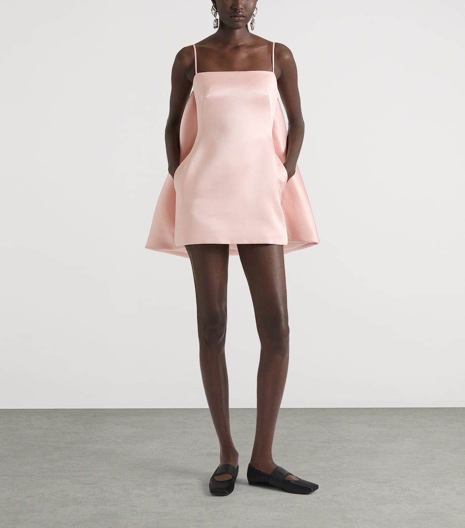 Givenchy Womens Silk Mini Dress Silk Pink Image 2