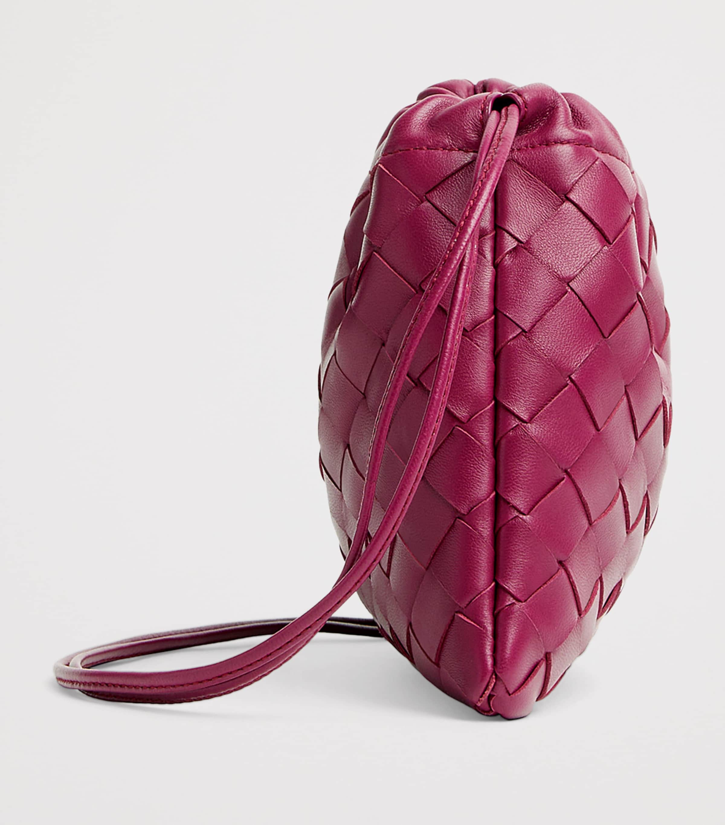 Small Leather Dustbag Clutch Bag 5562 Image 3