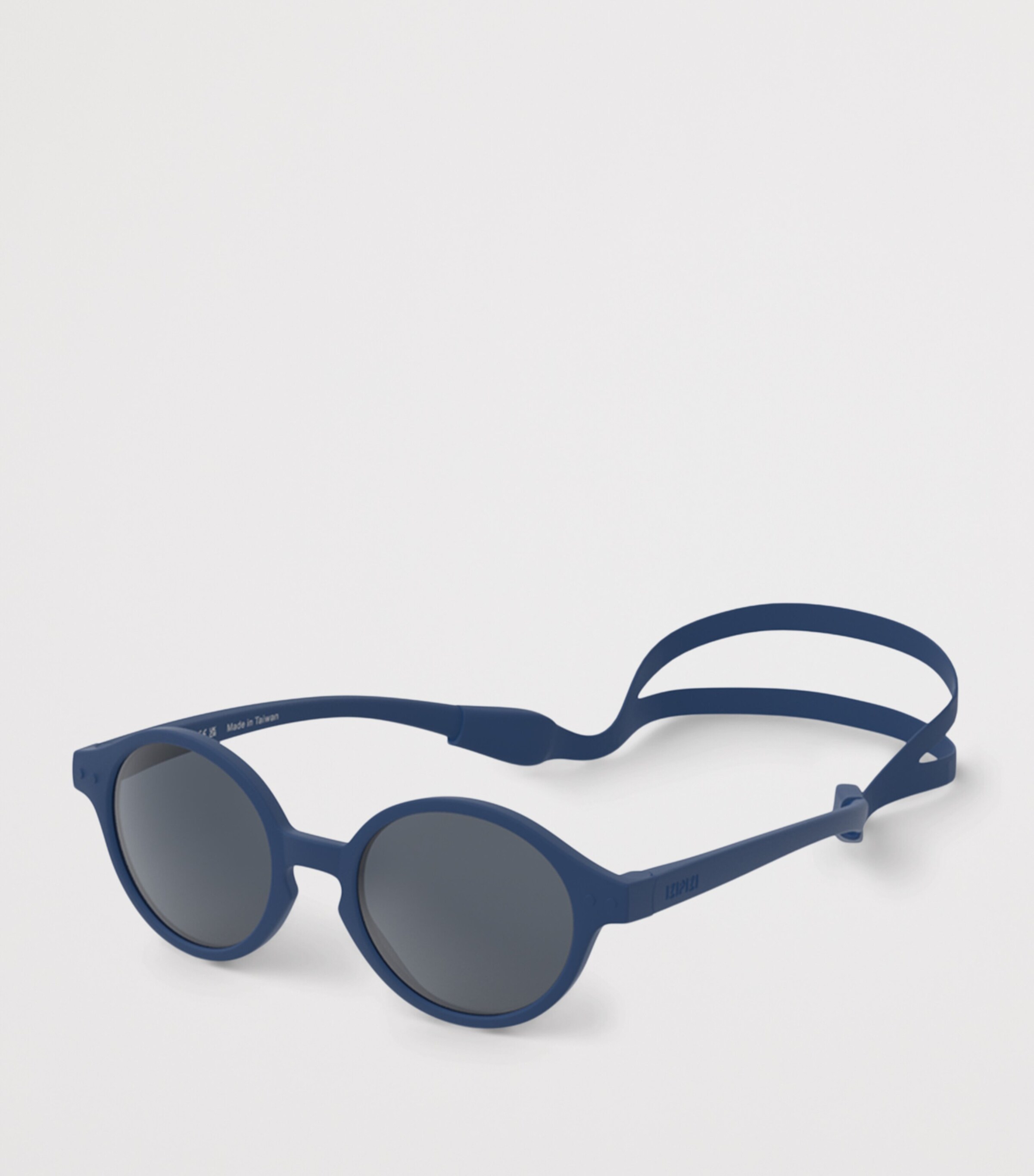 IZIPIZI KIDS #d Round Baby Sunglasses (0 Months-3 Years) Denim Blue Image 2