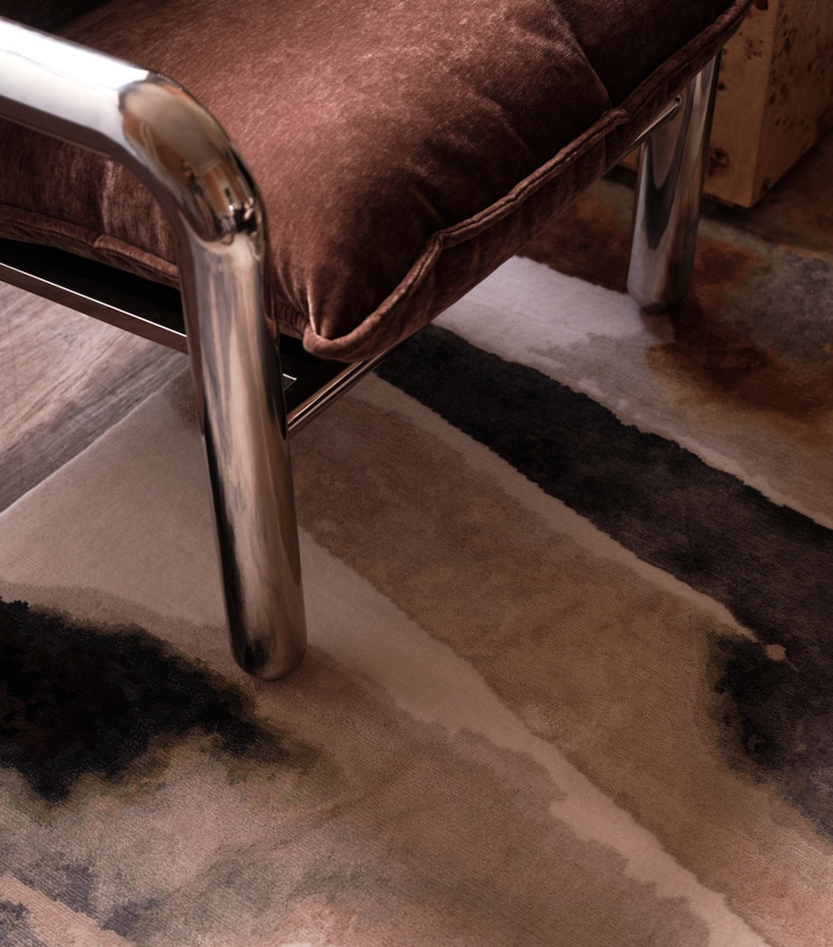 Wool-Silk Kali Umber Rug (3.05m x 2.44m) NEUTRAL Image 6