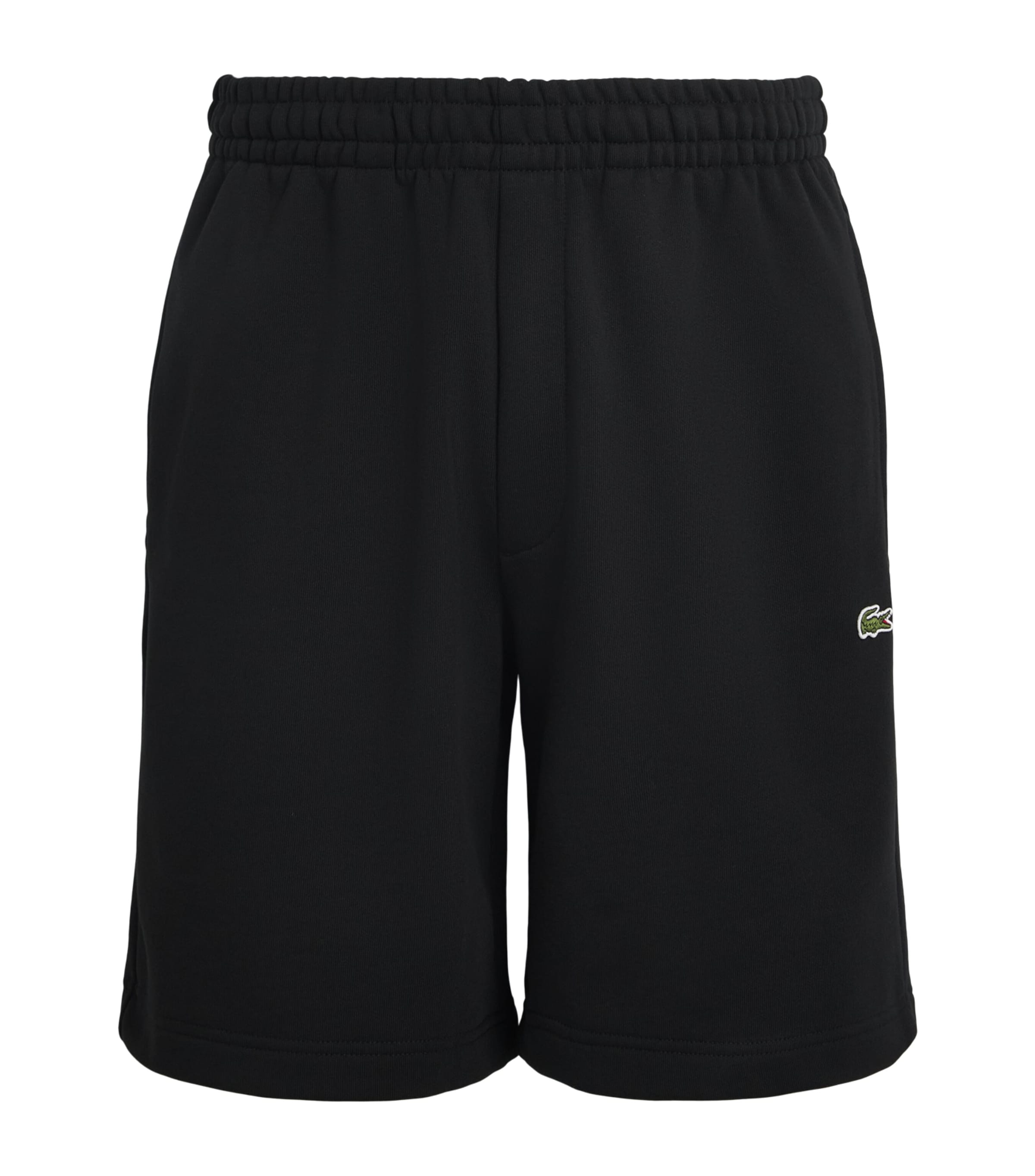 Lacoste Cotton Logo Shorts Black Image 1