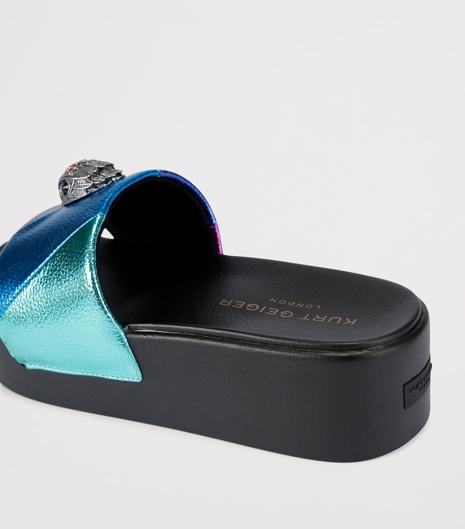 Kurt Geiger London Meena Eagle Platform Slides Mult/other Image 3
