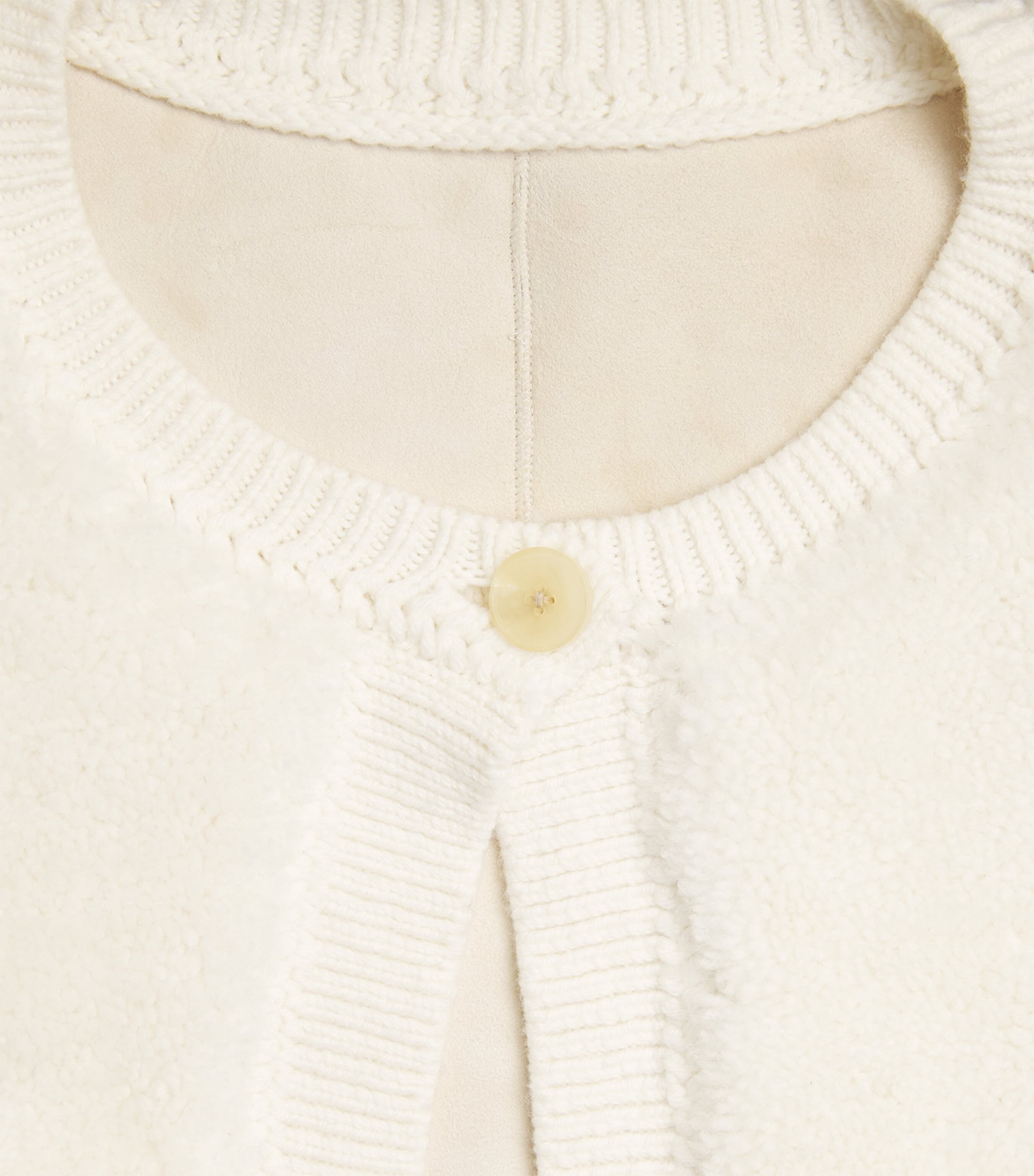 Shearling-Suede Reversible Jacket CLOUD/RAFFIA Image 5