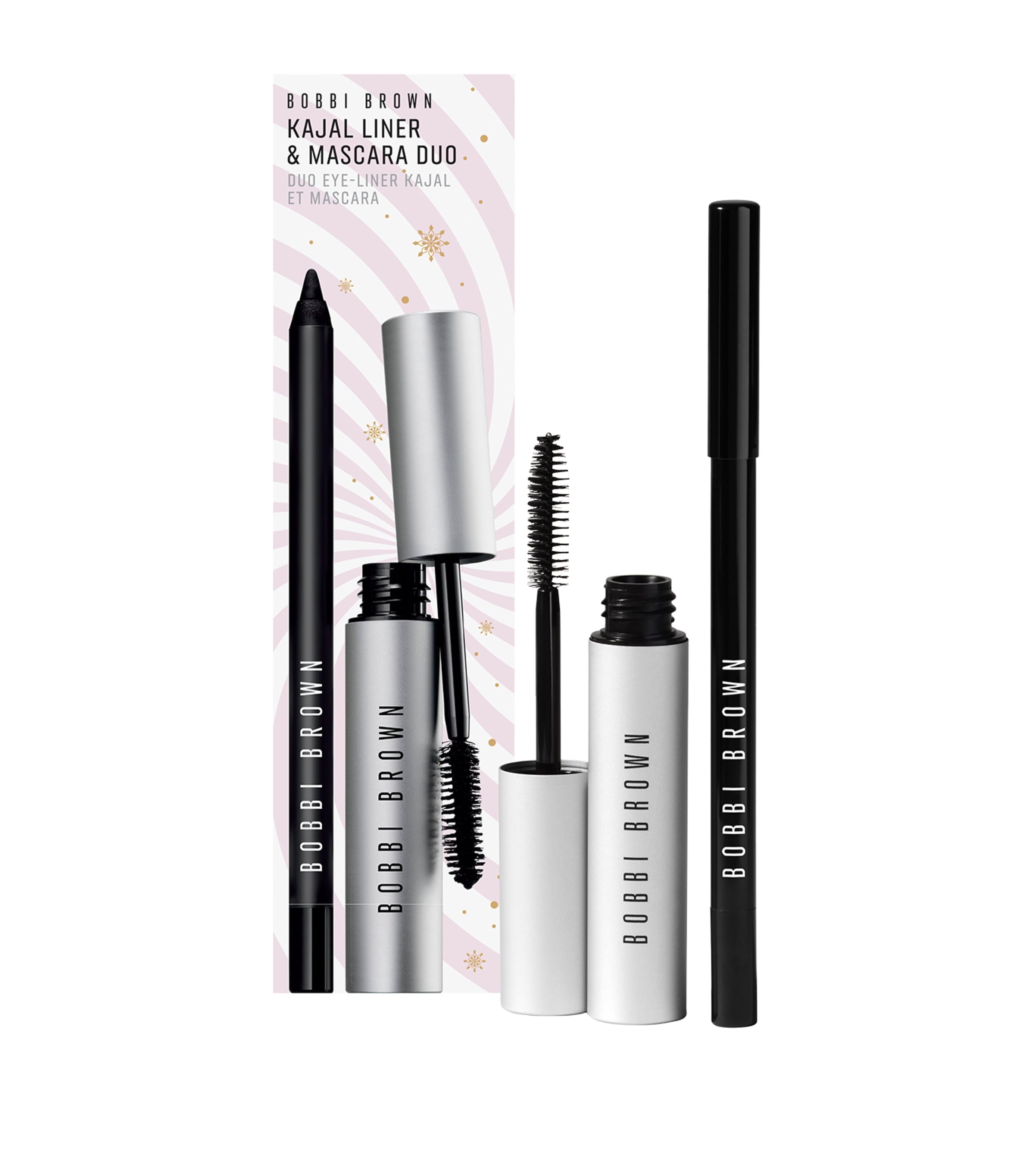 Bobbi Brown Kajal Eyeliner And Mascara Gift Set Duo In Black