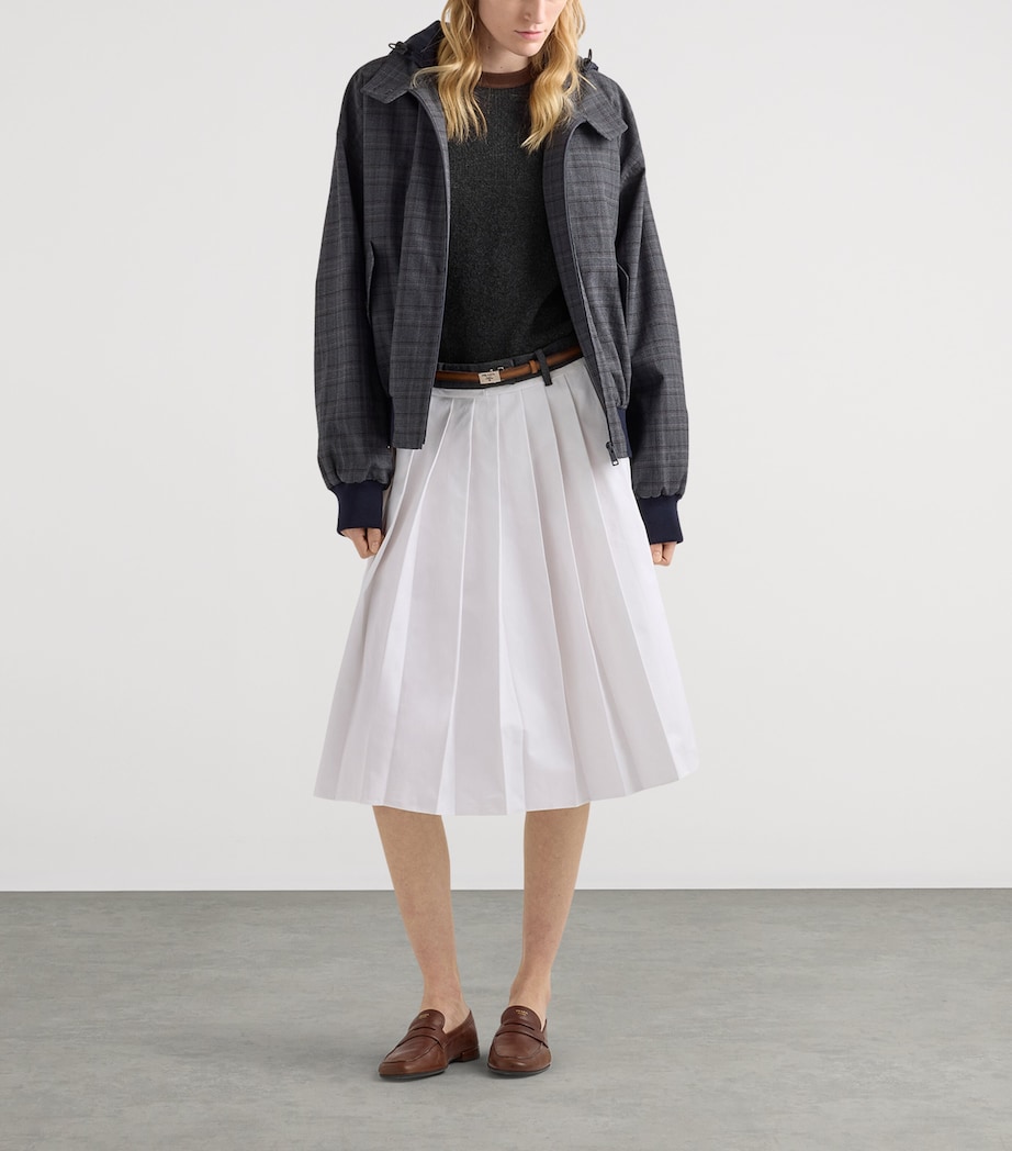 Prada Womens Cashmere Crew Neck Sweater Image 2