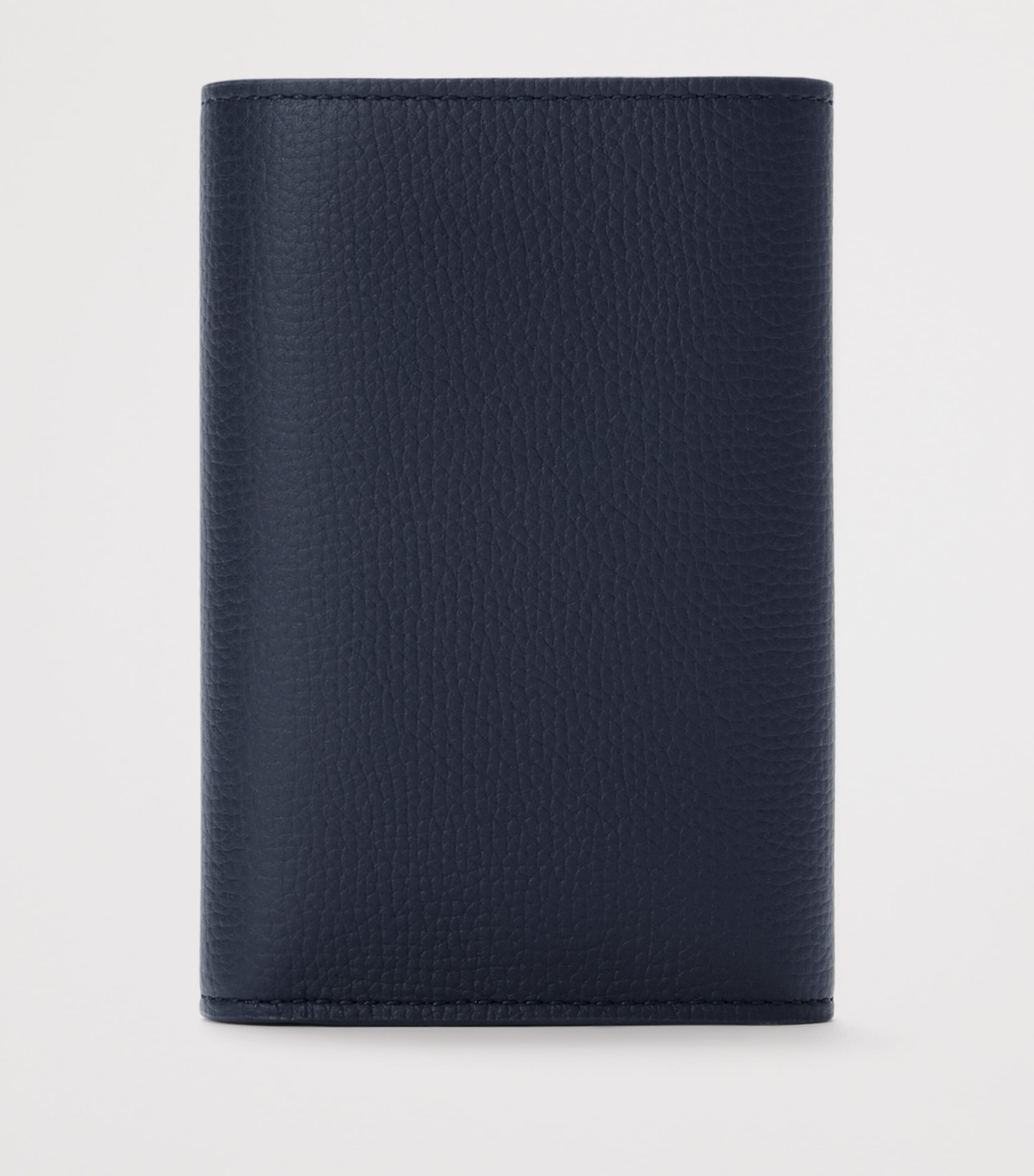 LOEWE Small Leather Anagram Wallet Deep Navy Image 4