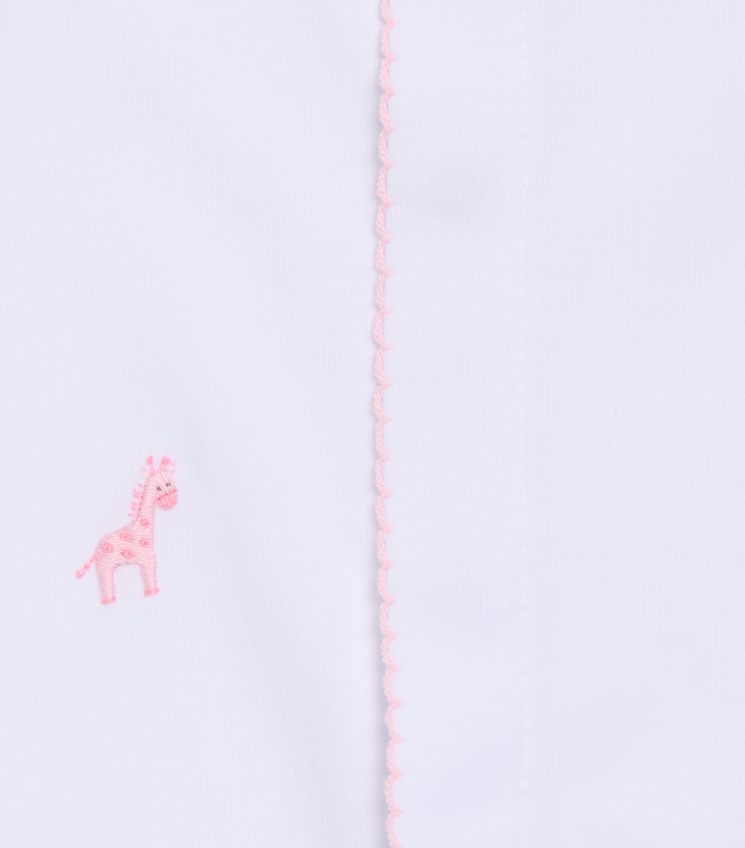 Kissy Kissy Cotton Embroidered-Elephant All In One Pink Image 2