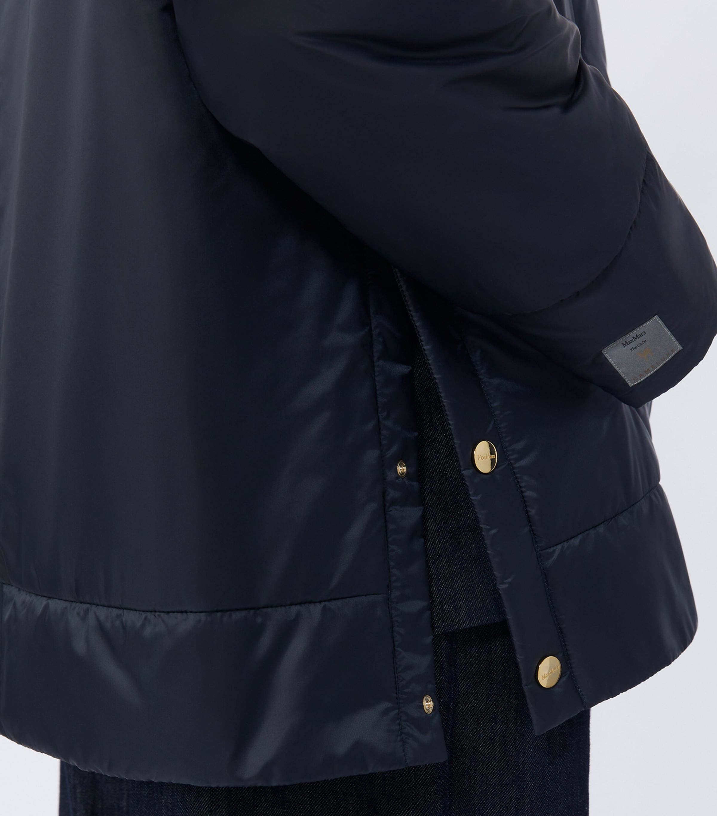 Water-Repellent Relaxed Padded Jacket MIDNIGHTBLUE Image 5