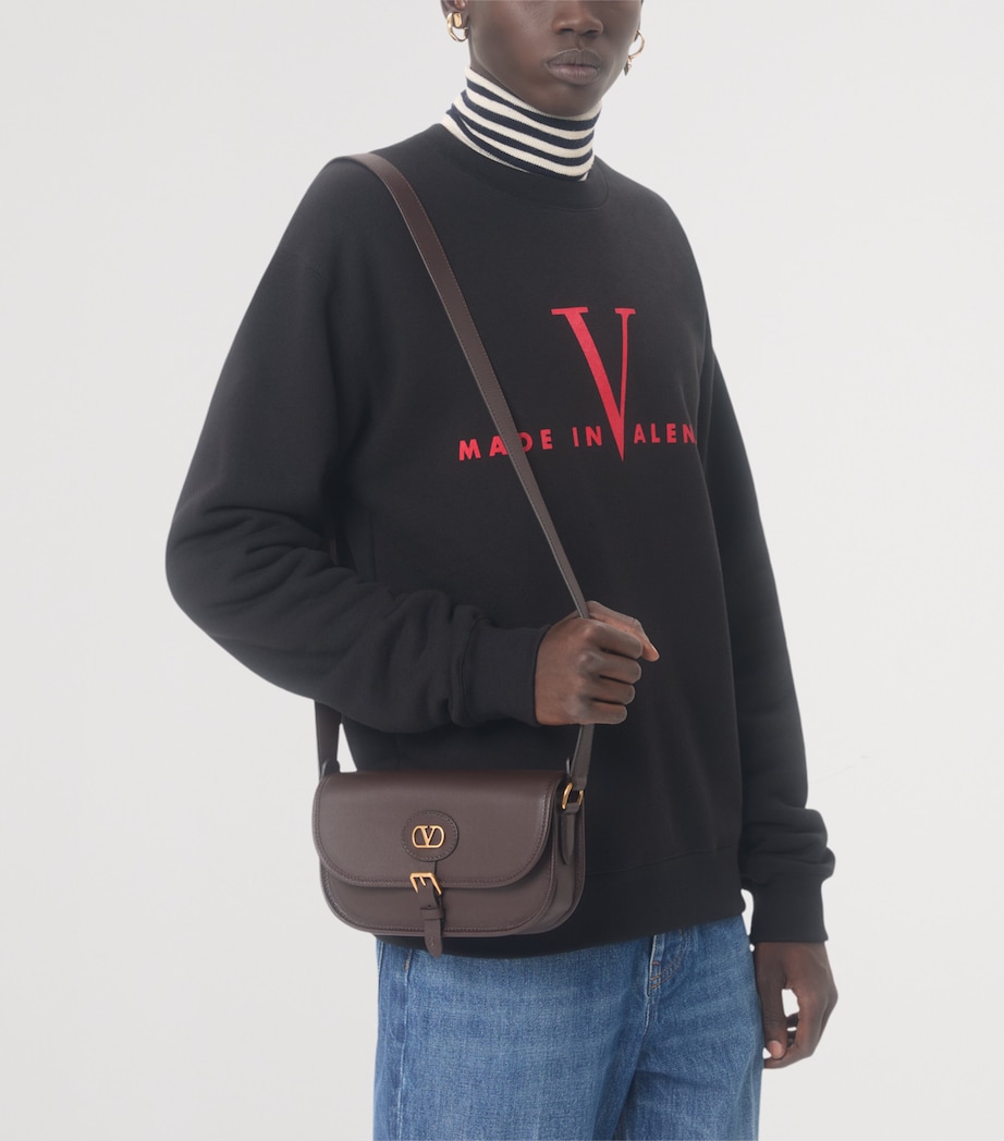 Cotton Made in Valentino Logo Sweatshirt 0NR Image 6