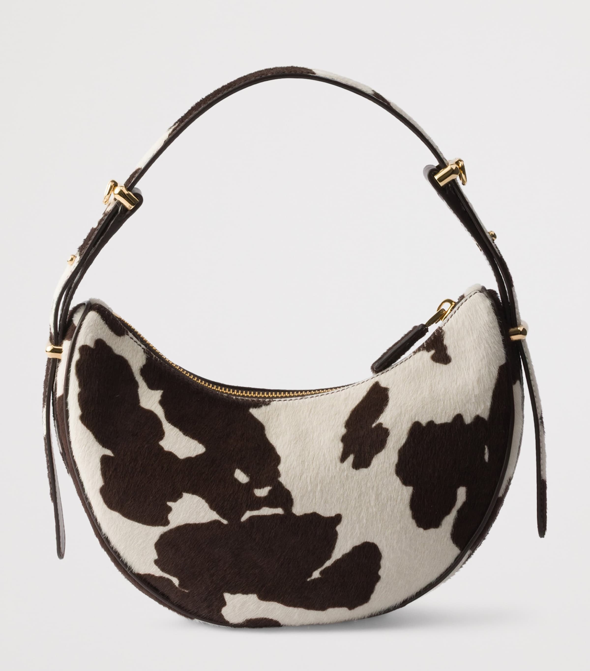 Mini Leather Arqué Shoulder Bag F0G3N Image 3