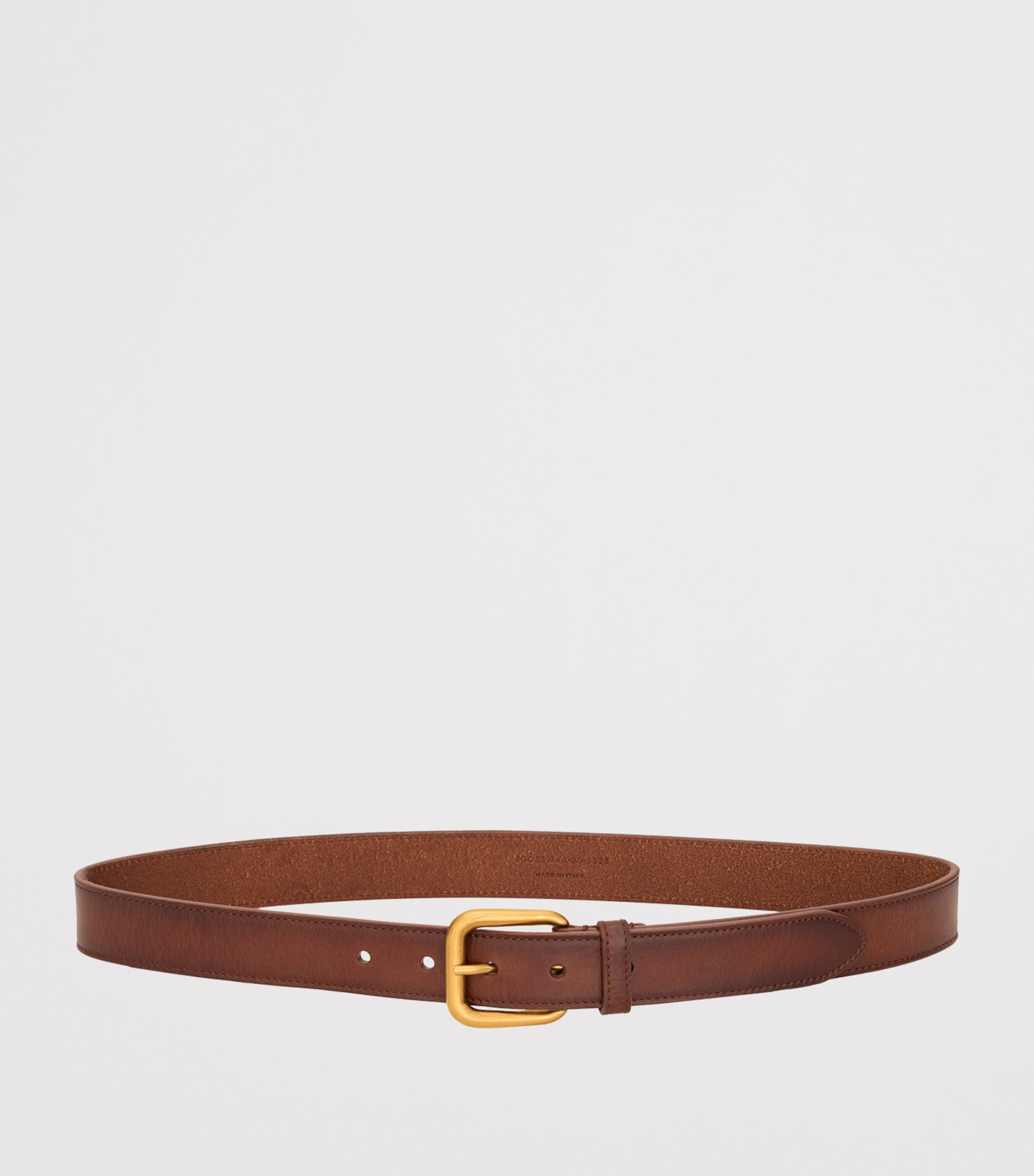 Leather Rectangular Buckle Belt 2955 Image 2