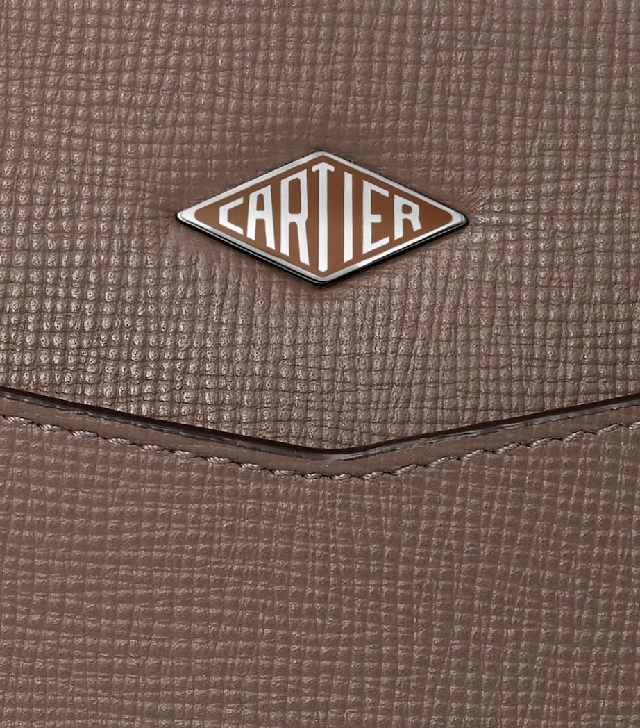 Calfskin Losange Portfolio Case PEPPER GREY Image 5