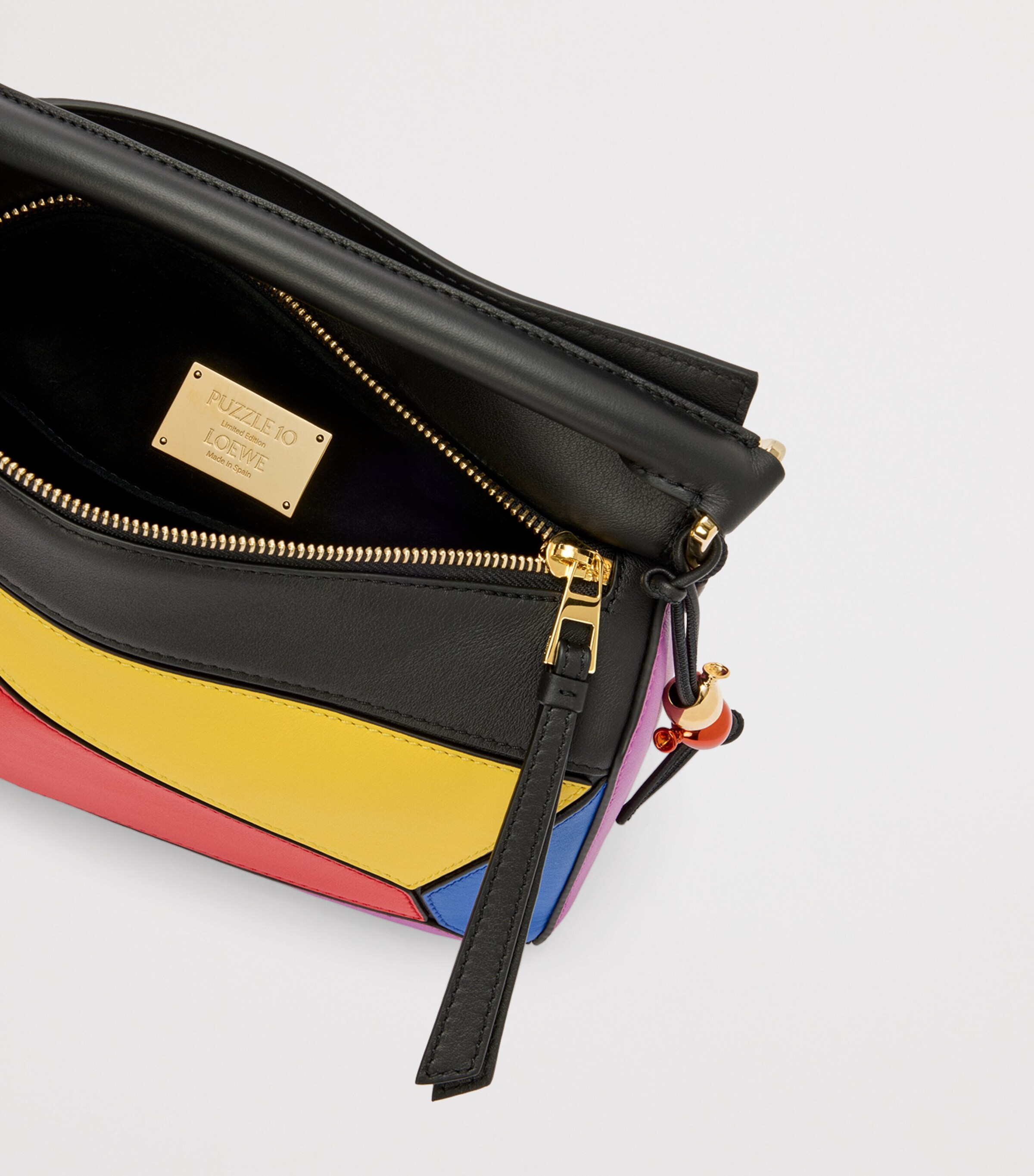 LOEWE Puzzle 10 Re-Edition Multicolour Top-Handle Bag