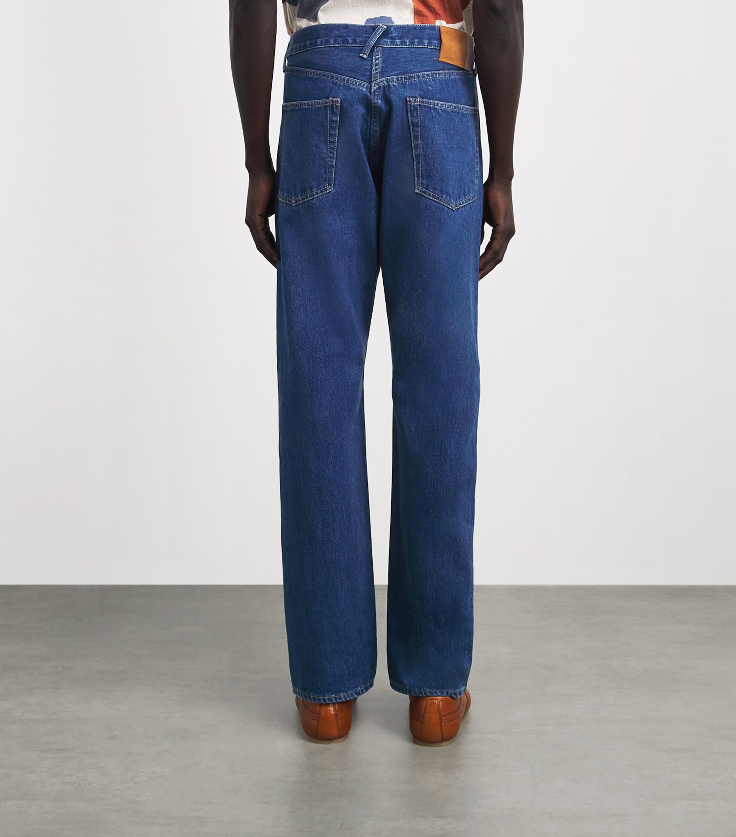Paul Smith Mens Straight Jeans Blue Image 5