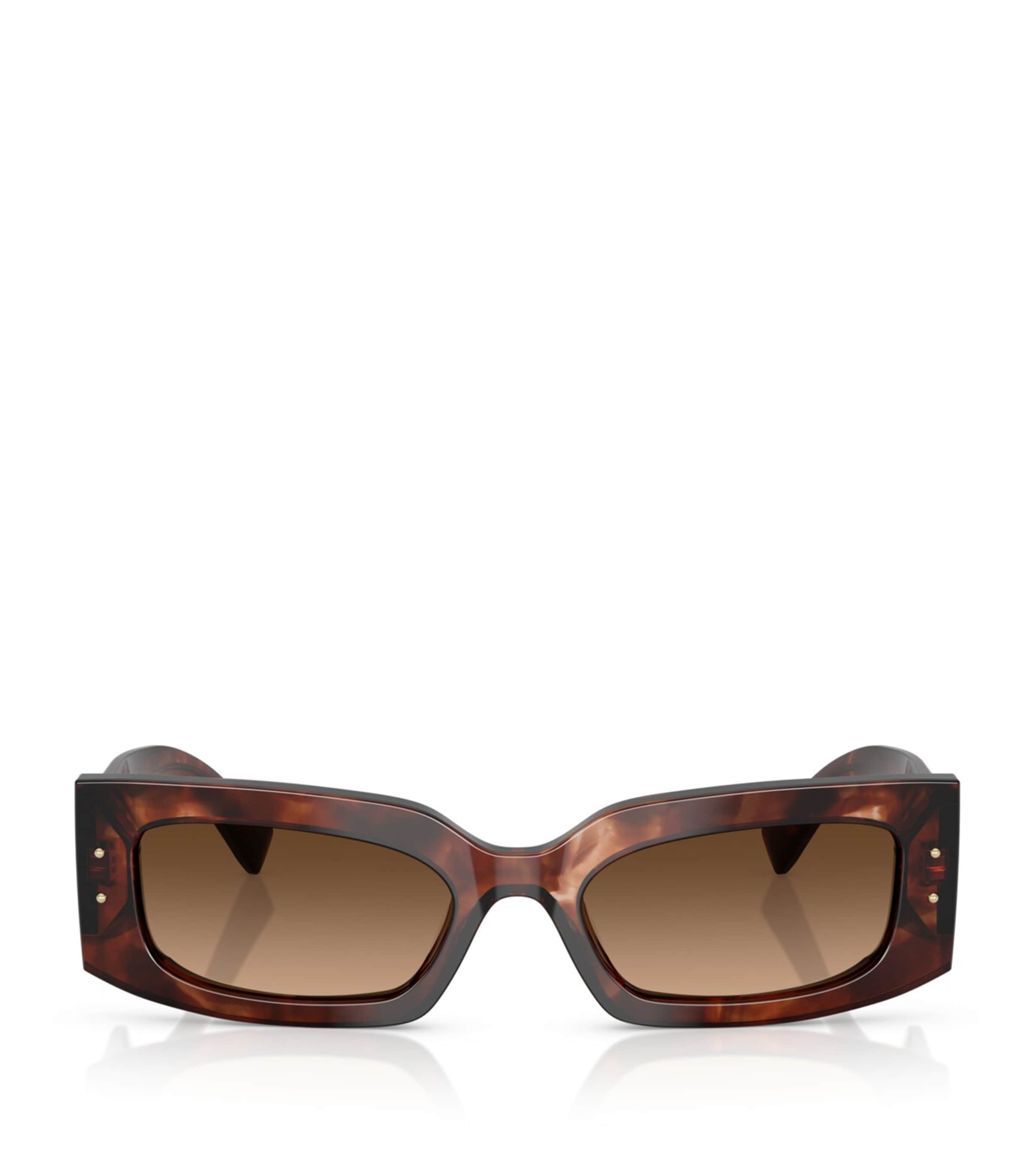 Dolce&Gabbana Acetate Rectangular Sunglasses Image 1