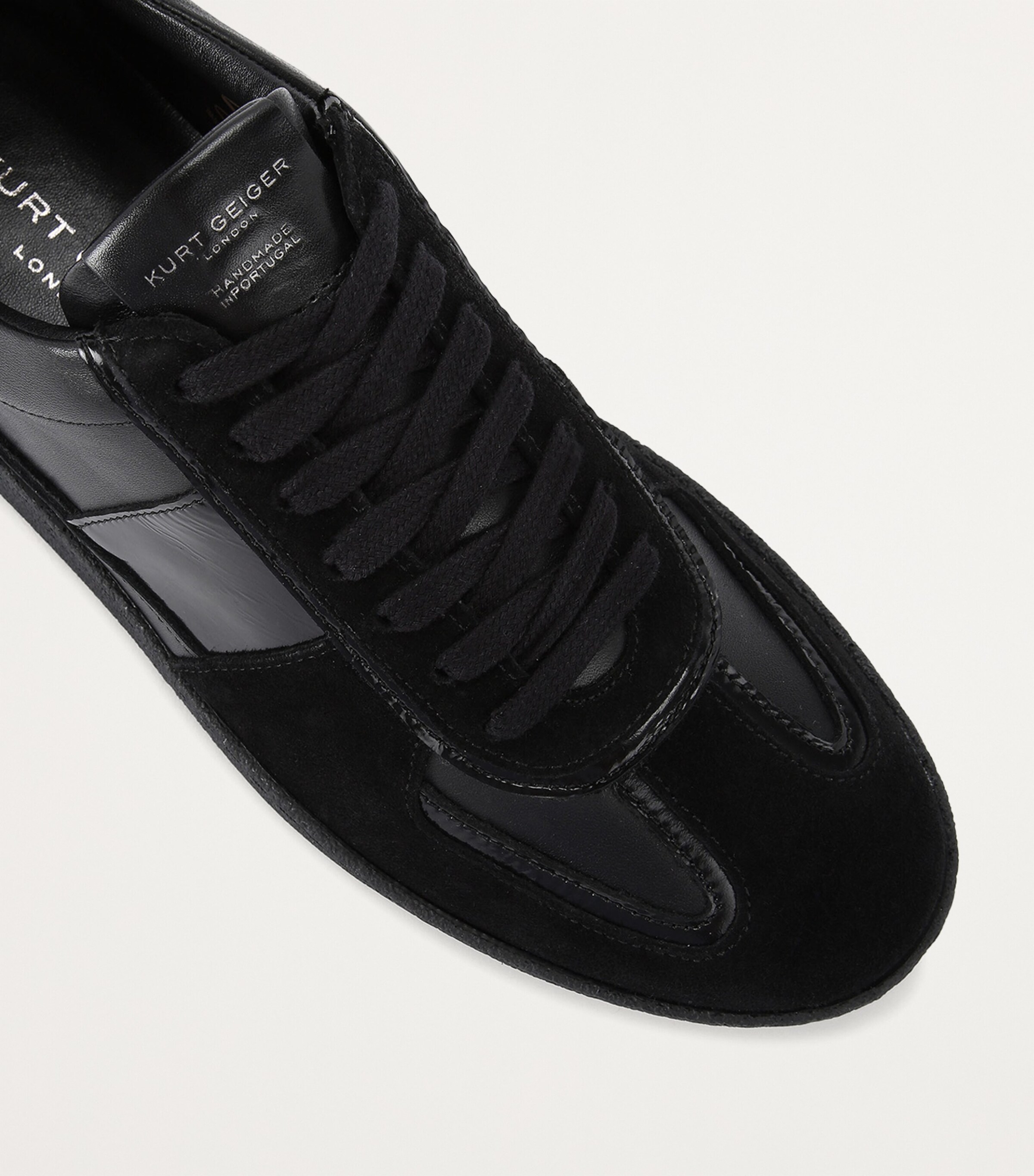 Kurt Geiger London Leather Lloyd Sneakers Black Image 3