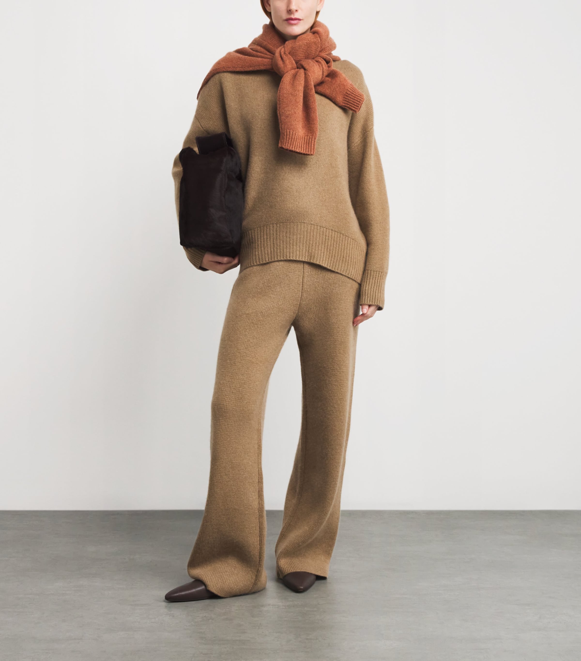 Organic Cashmere Nantes Sweater CAMEL Image 2