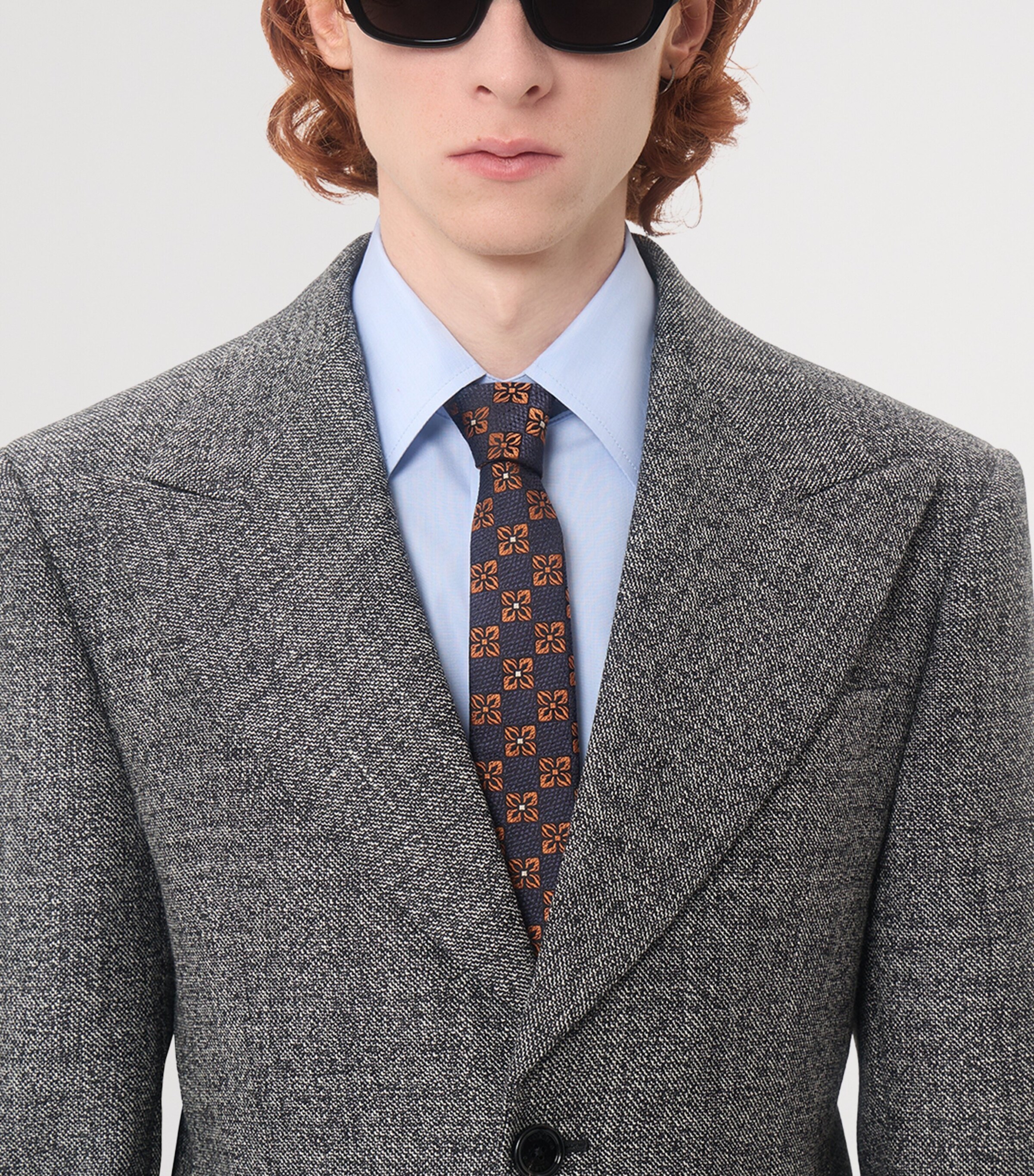 Valentino Garavani Mens Cotton Long-Sleeve Shirt Image 6
