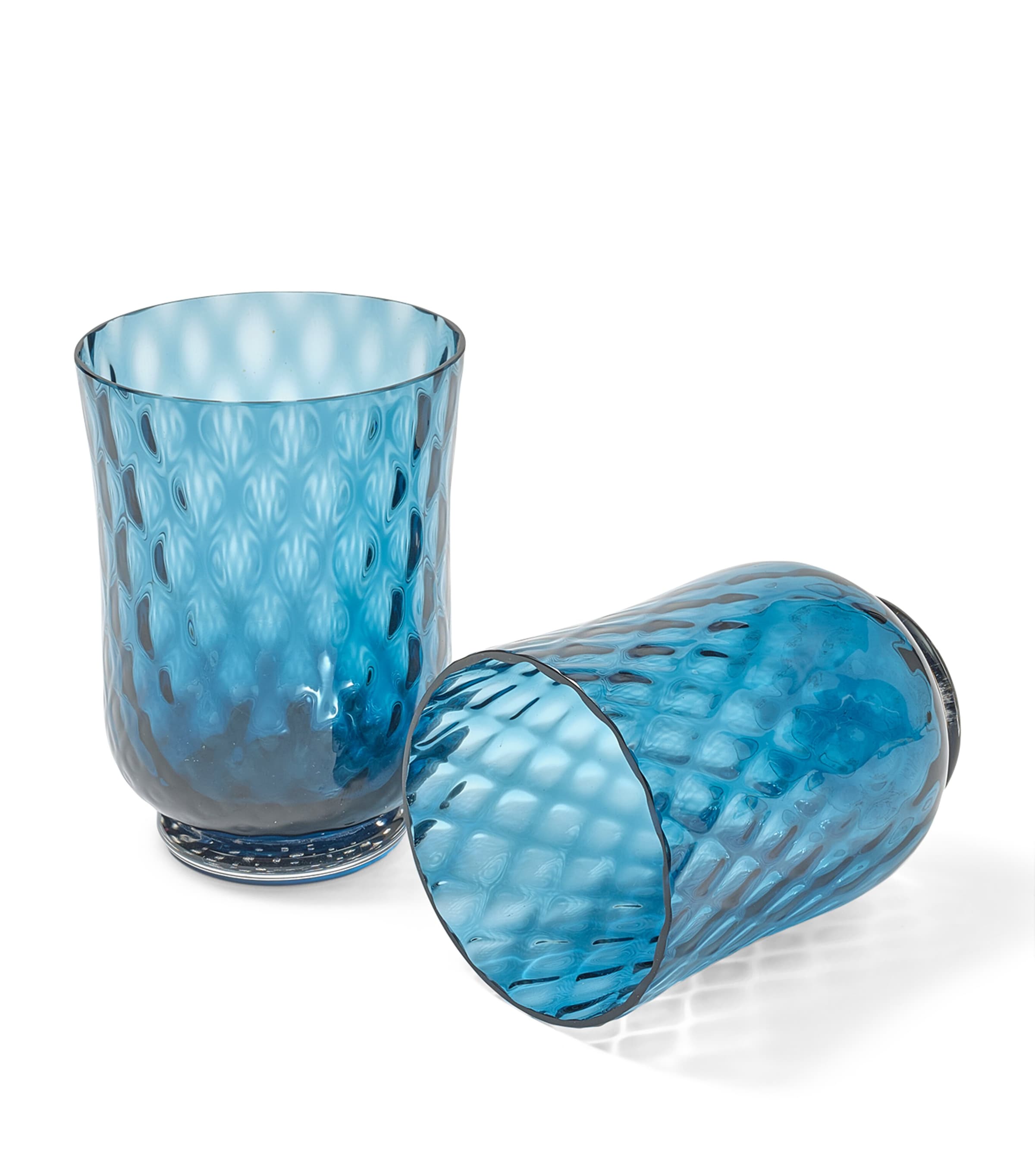 Murano Glass Balloton Tumbler BLUE Image 2