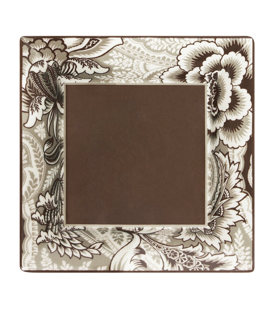 Porcelain Bloom Tray (16cm x 16cm) M0132 KHAKI Image 1