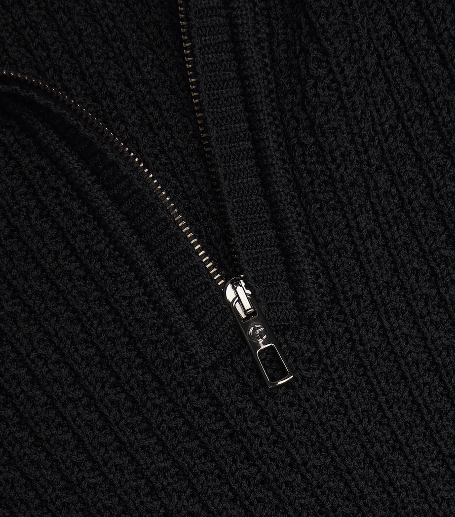 Short-Sleeve Zipped Polo Shirt UC001 Image 5