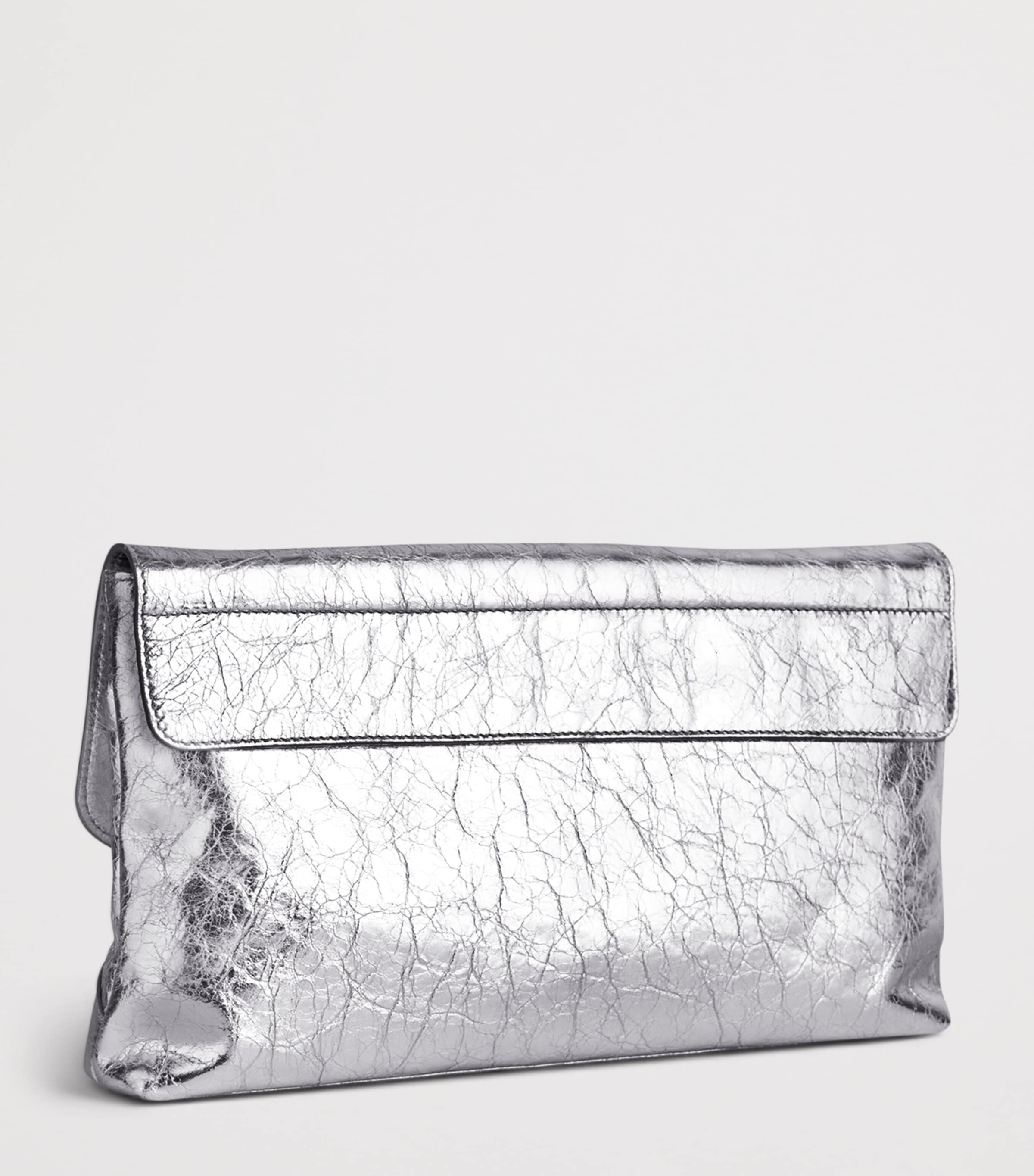 Balenciaga Lambskin Le City Clutch Bag Image 4