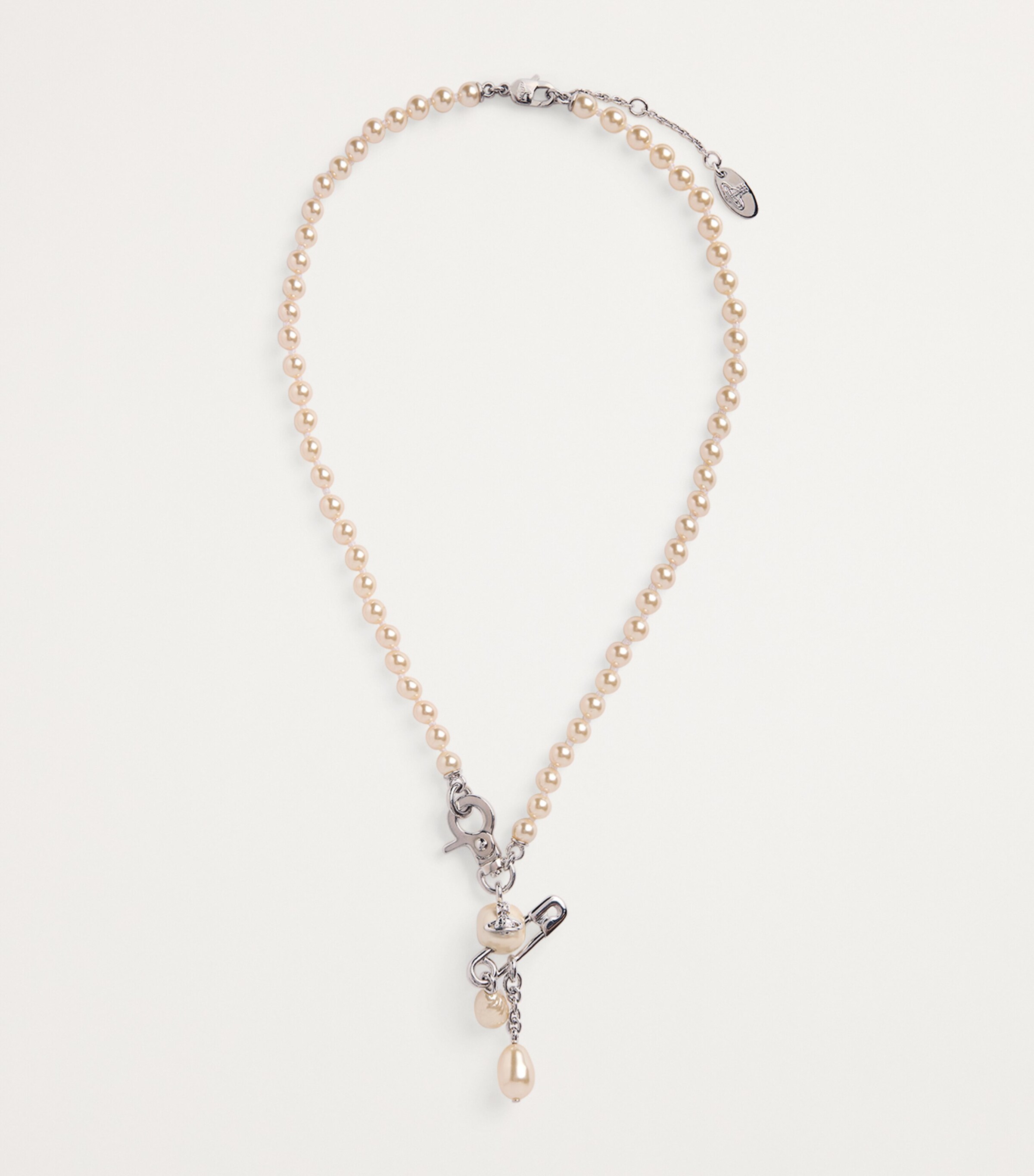 Vivienne Westwood Faux Pearl Claude Necklace | Harrods US