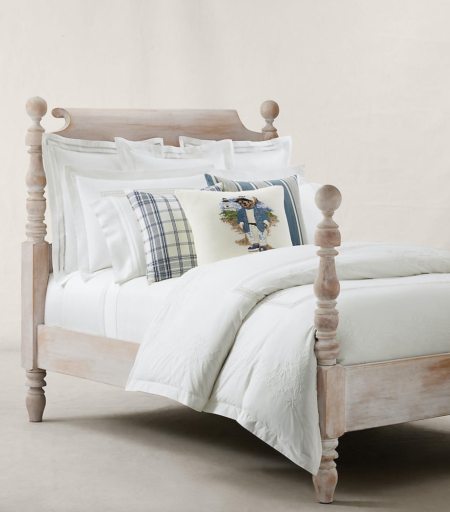 Ralph Lauren Home Meadow Lane Super King Duvet Cover (260cm x 220cm) White Image 5