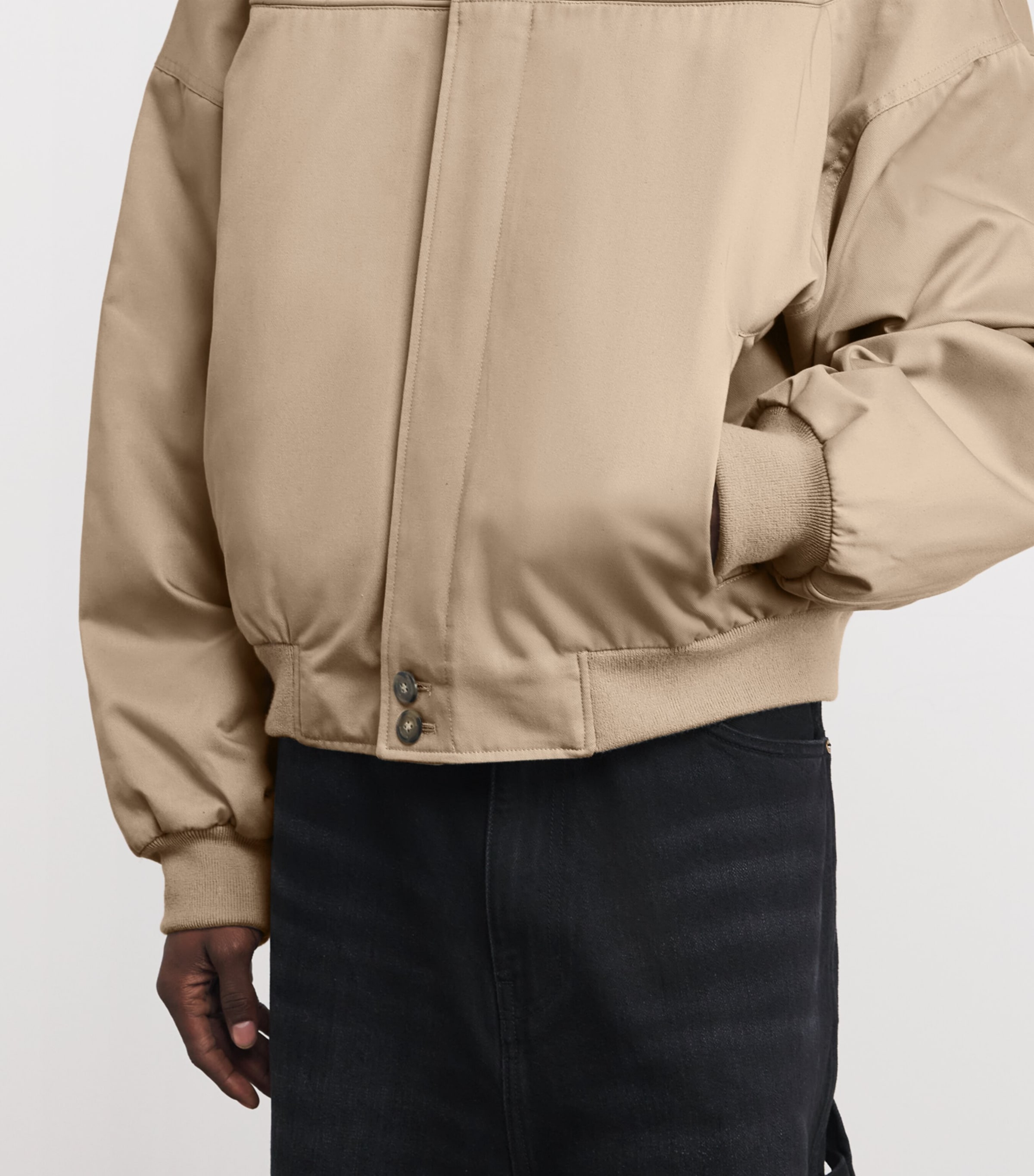 Gas Station Bomber Jacket TRAVERTINE Image 6