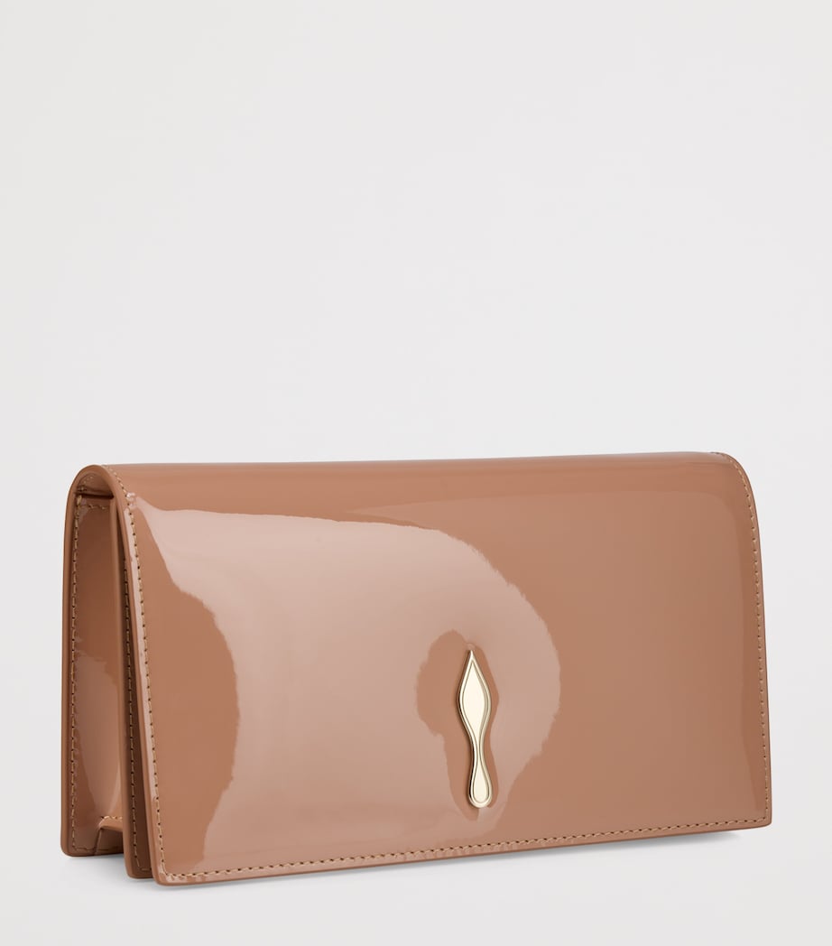 Bettina Patent Leather Clutch Bag CM3T Image 2