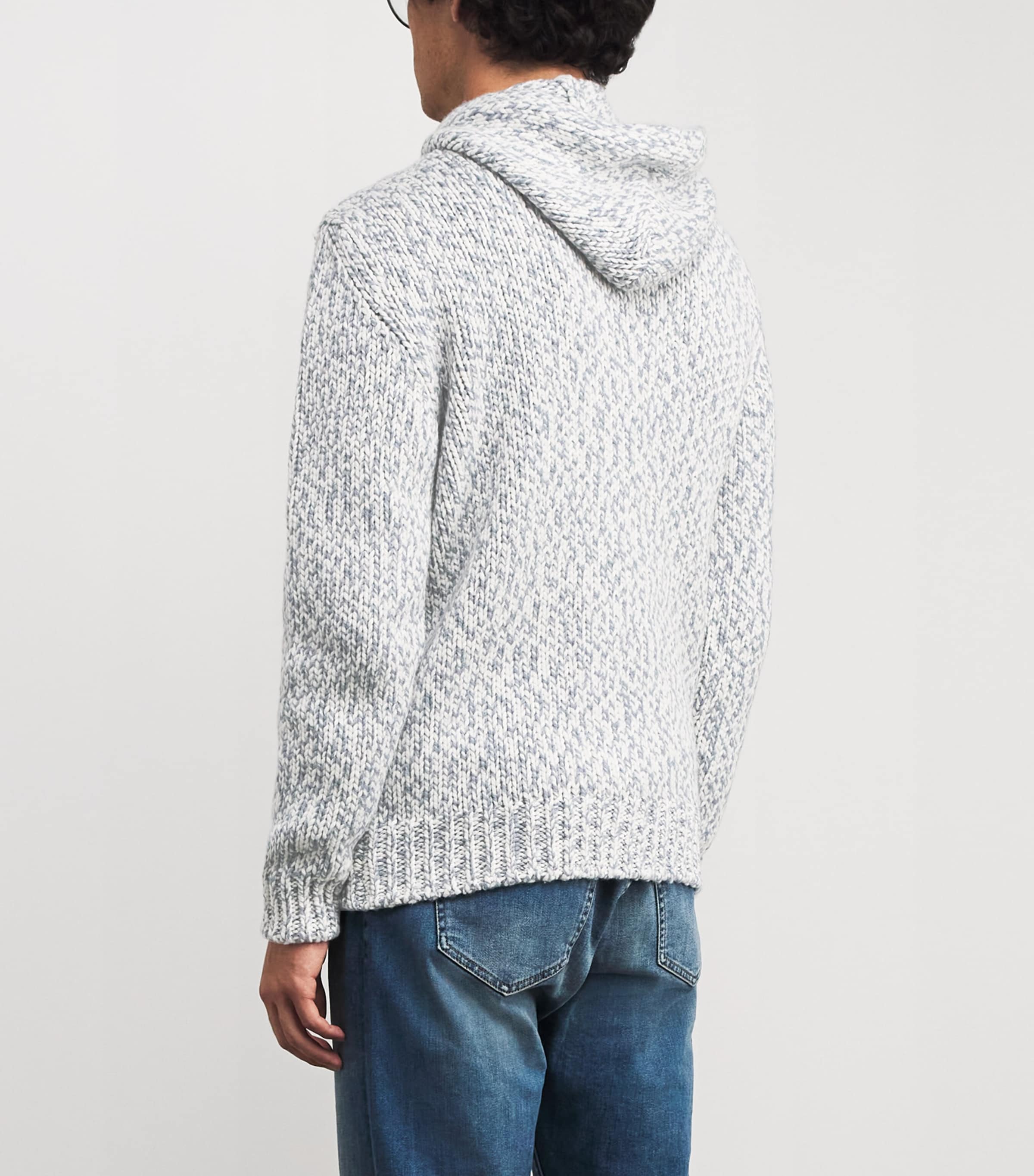 Hooded Zip-Up Sweater ZUCCHERO Image 4