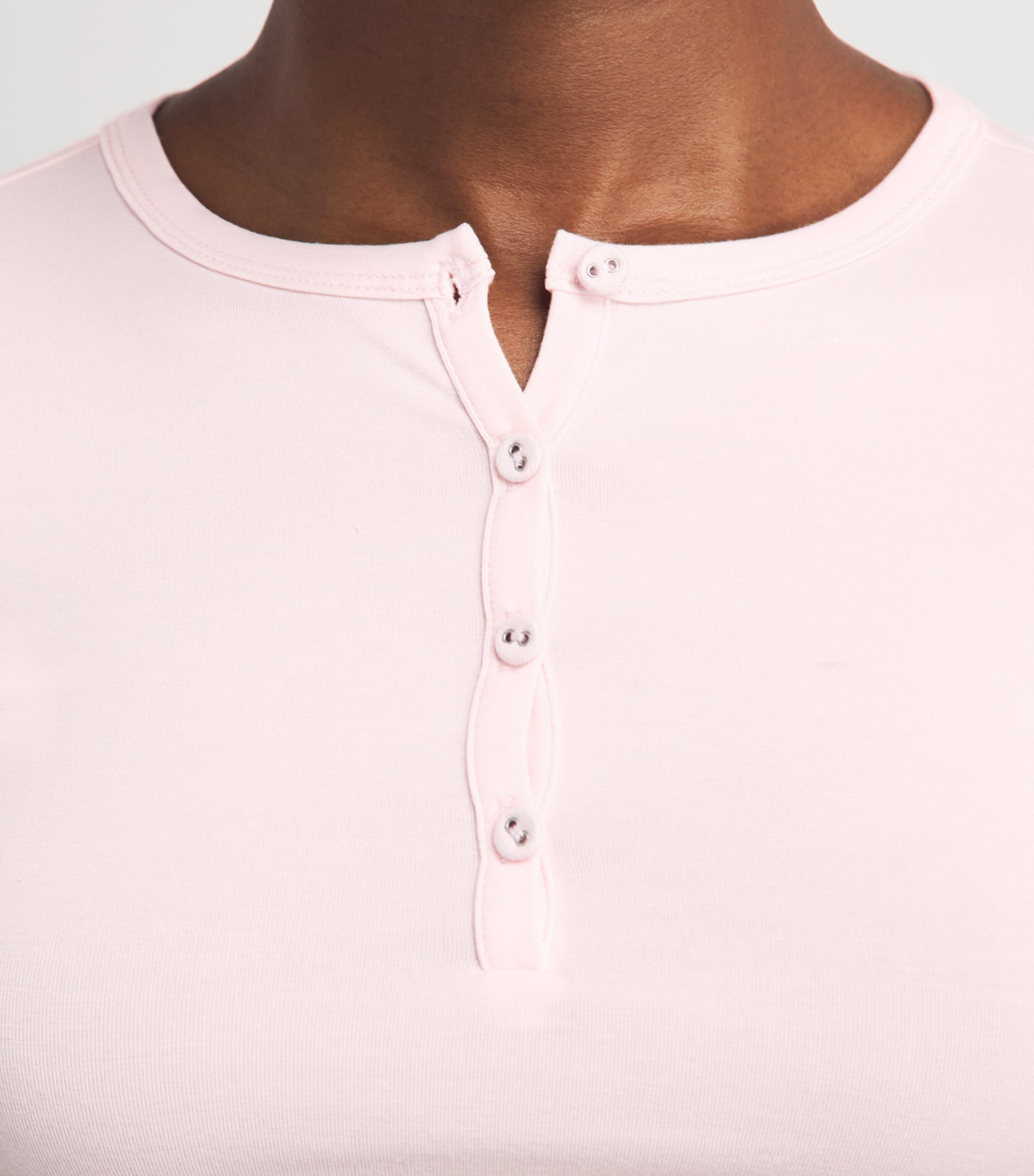 Skims Womens Sleep Short Pyjama Set Barely Pink Image 3