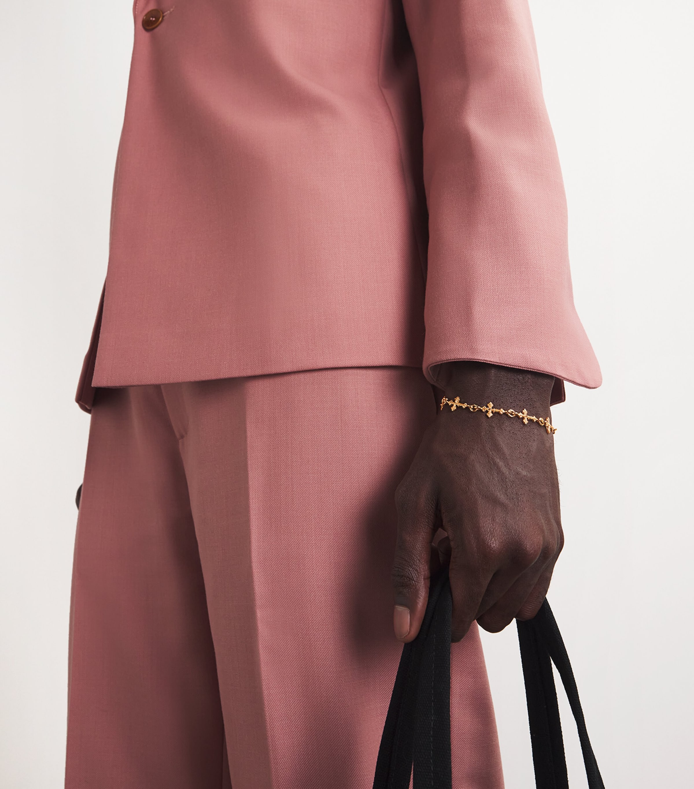 Gold-Plated Avelli Cross Bracelet GOLD Image 2