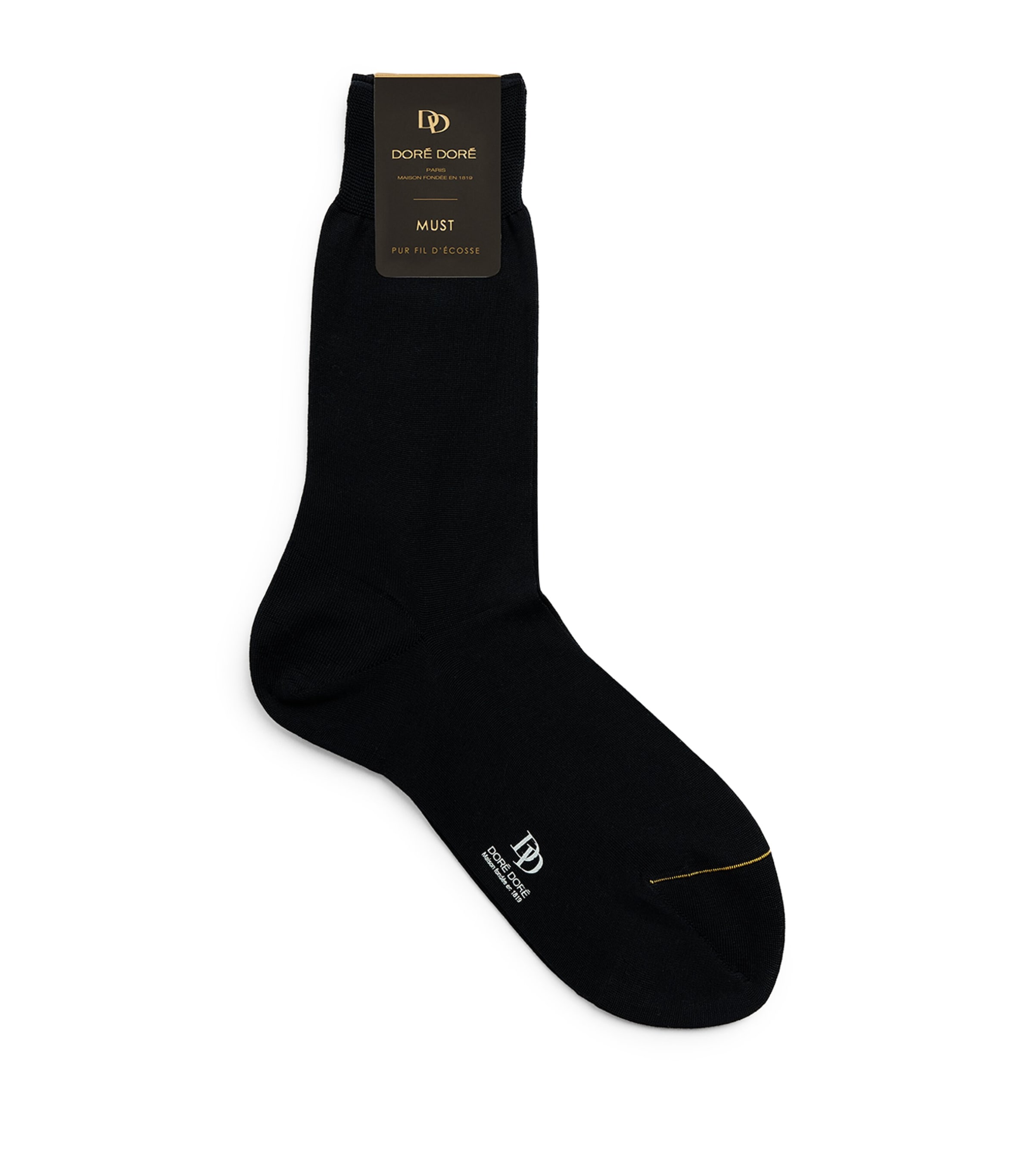 Doré Doré Mens Cotton Must Socks Marine Image 1