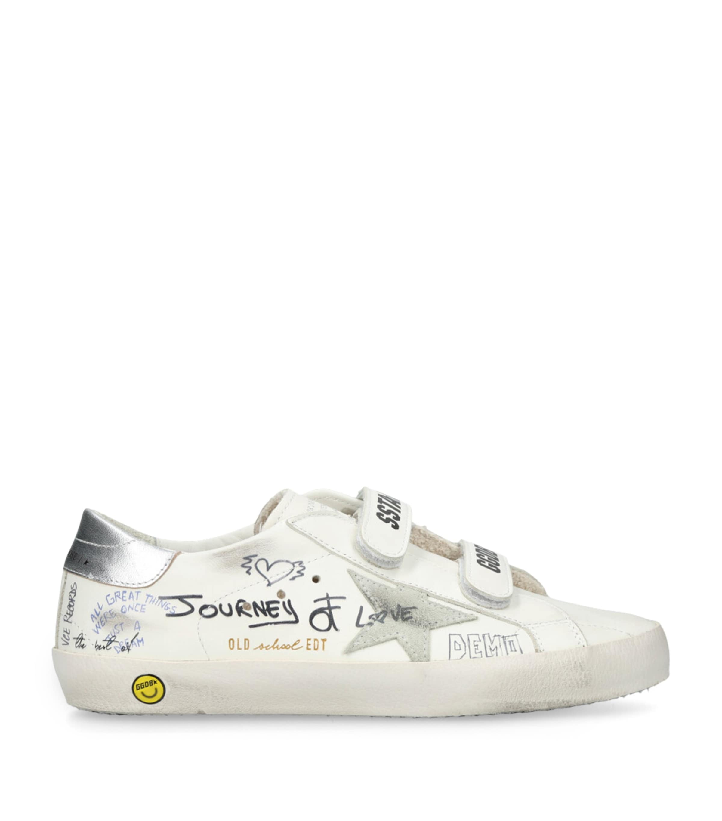Golden Goose Leather Old School Sneakers | Girls Shoes | Trainers | Designers | Golden Goose