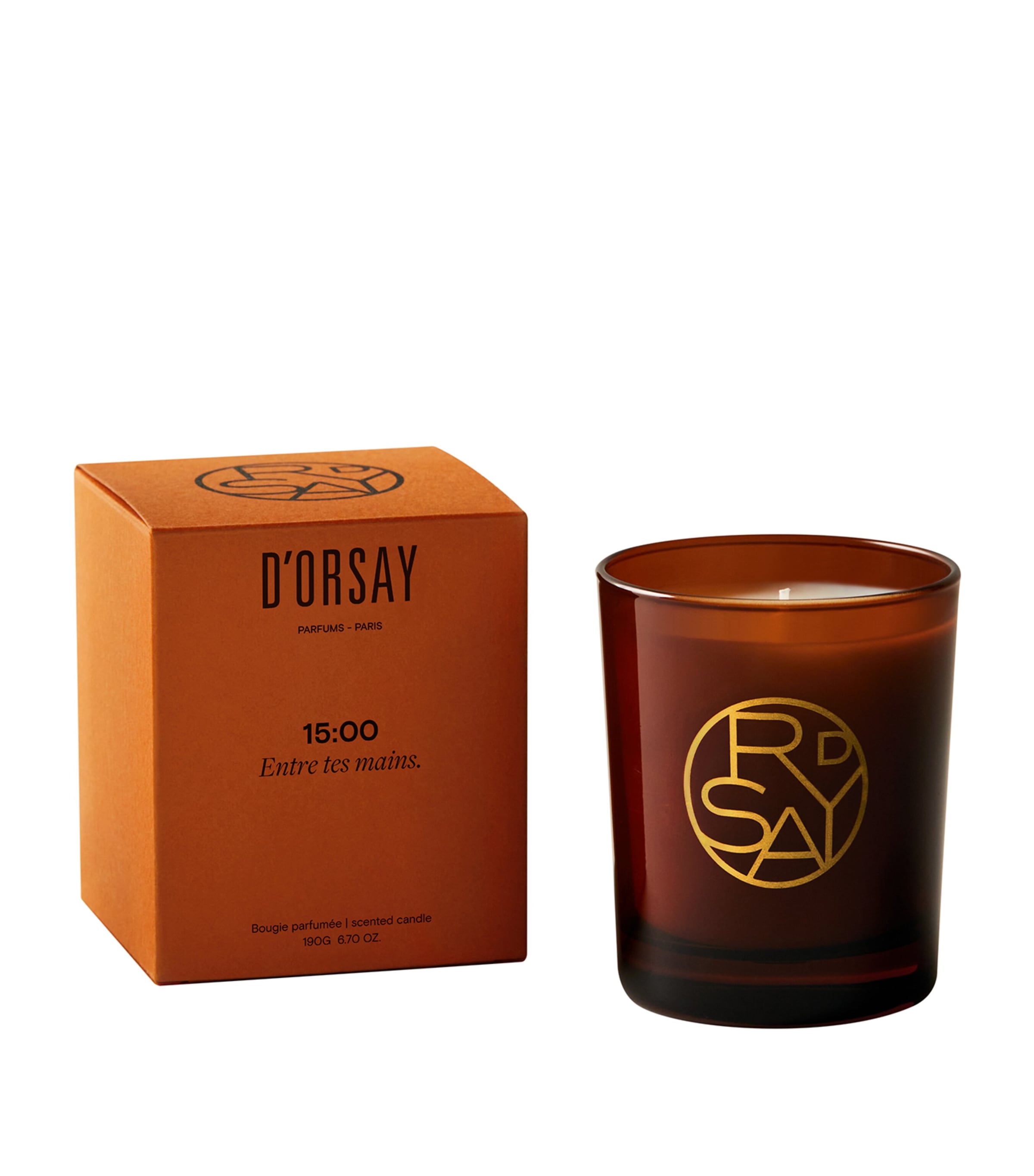 D'ORSAY 15:00 Entre tes mains キャンドル Scented Candle 15:00 Entre tes mains | Woody Fragrance