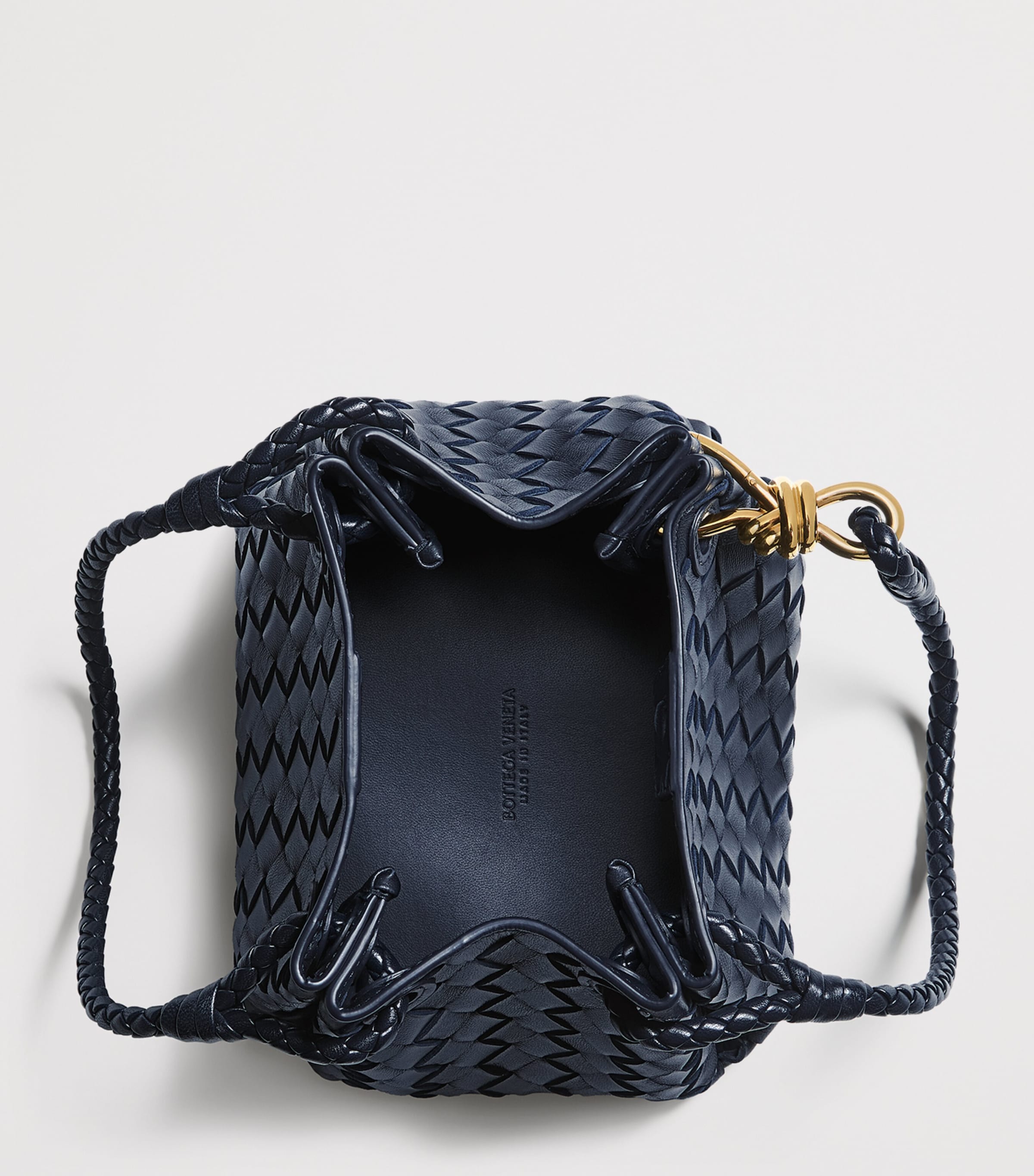 Bottega Veneta Small Leather Parachute Shoulder Bag Image 3
