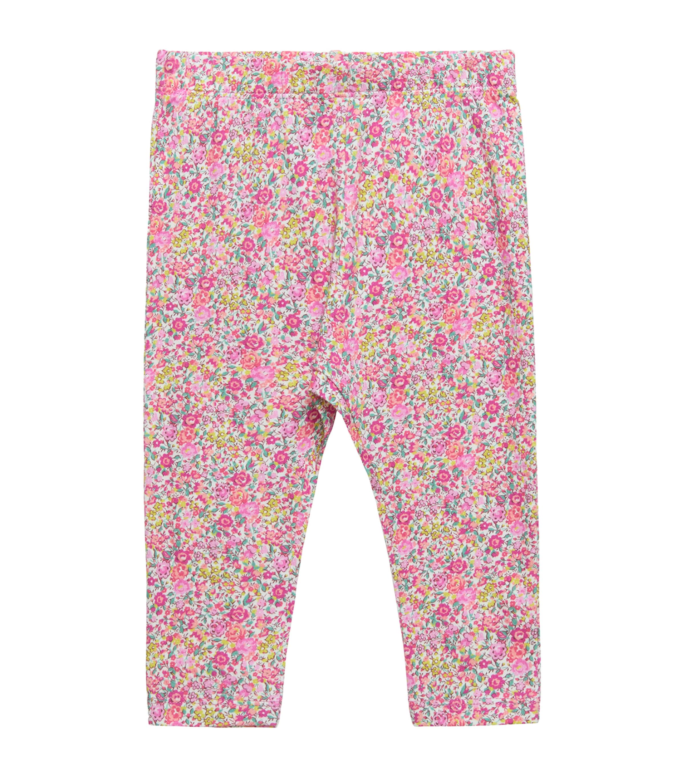 Trotters Stretch-cotton Liberty Print Leggings In Multi