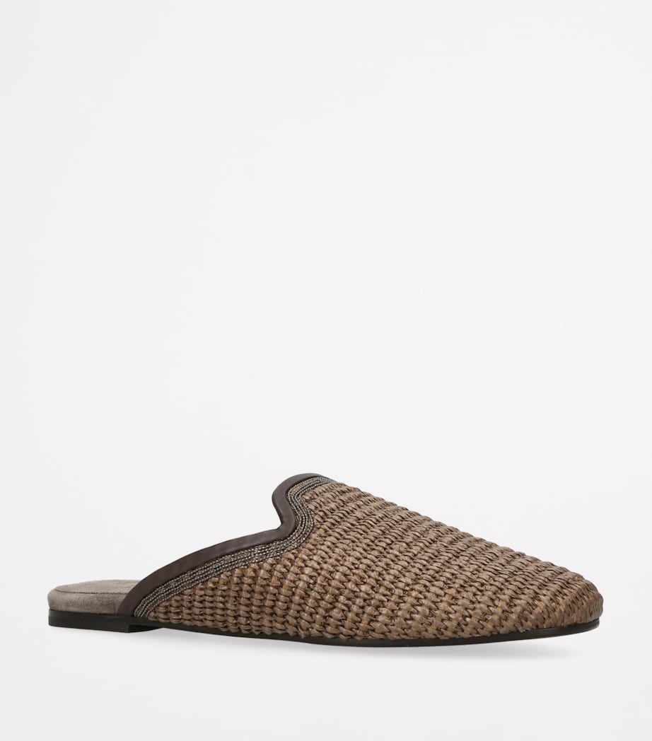 Woven Tasman Slides TAUPE Image 3