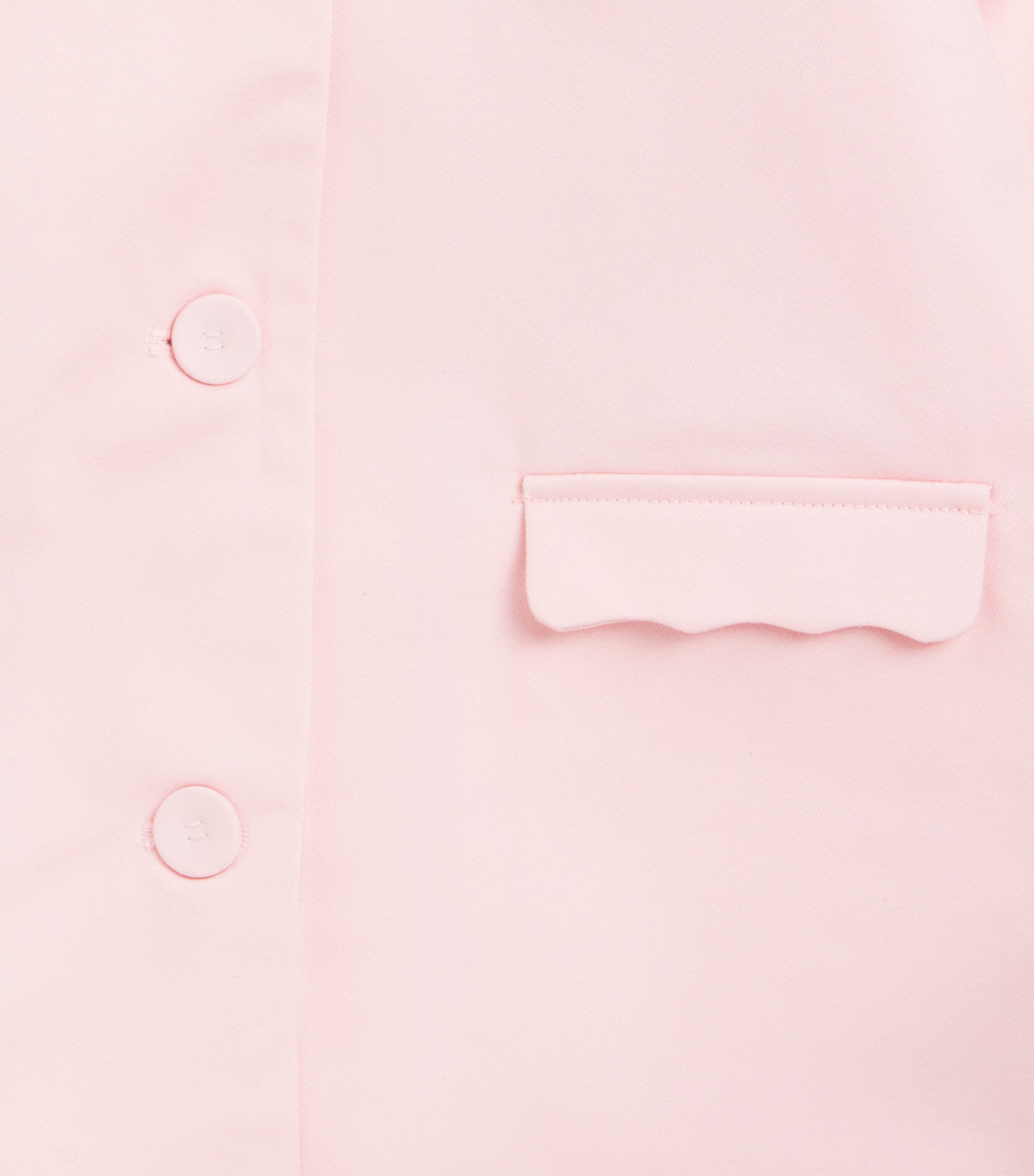 Cotton Hooded Coat (2-12 Years) 31ROSE PÂLE Image 3