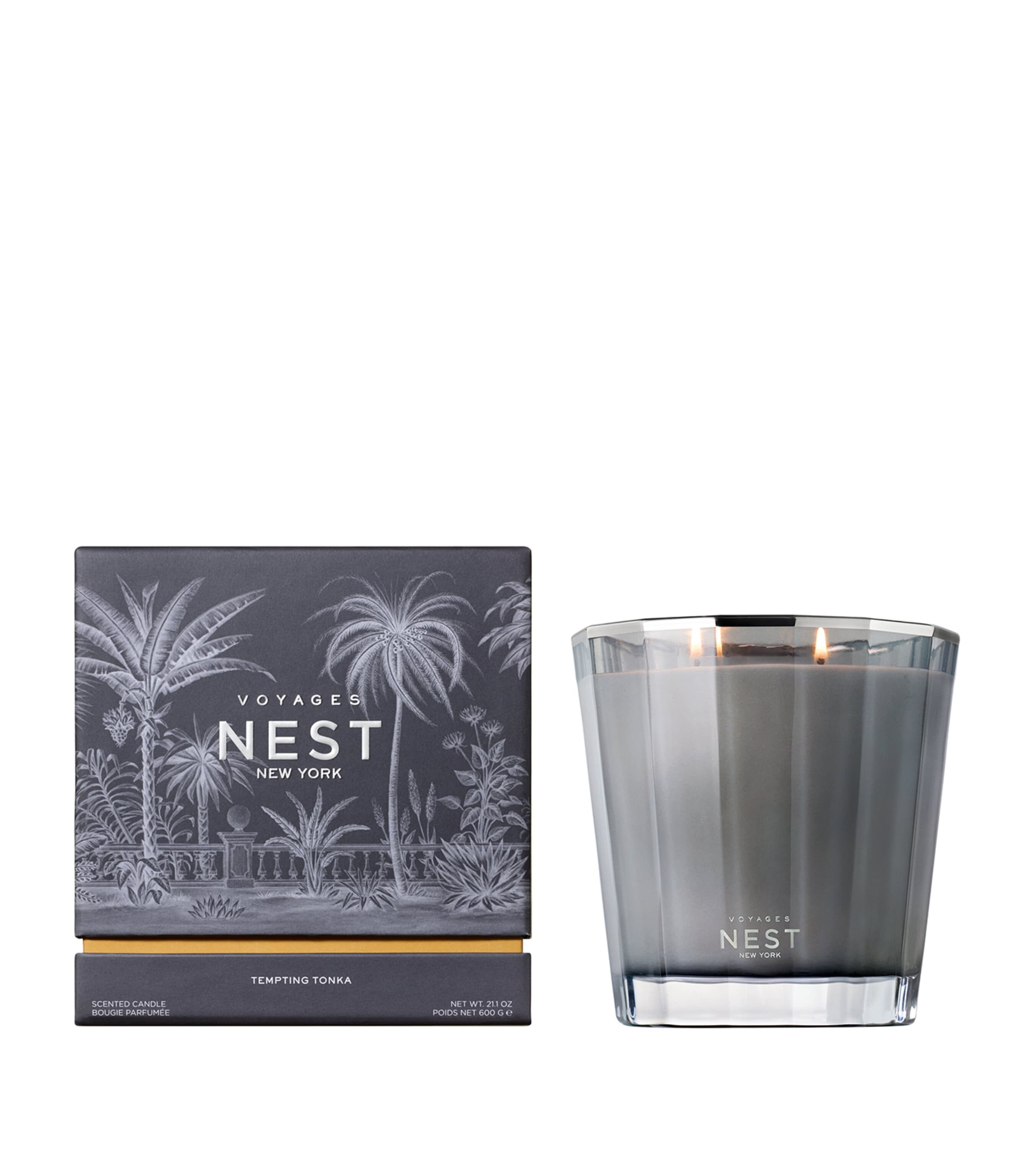NEST New York VOYAGES Tempting Tonka 2-Wick Candle (600g) | Home Accessories | Candles | Designers | NEST New York | Bedroom | Living Room