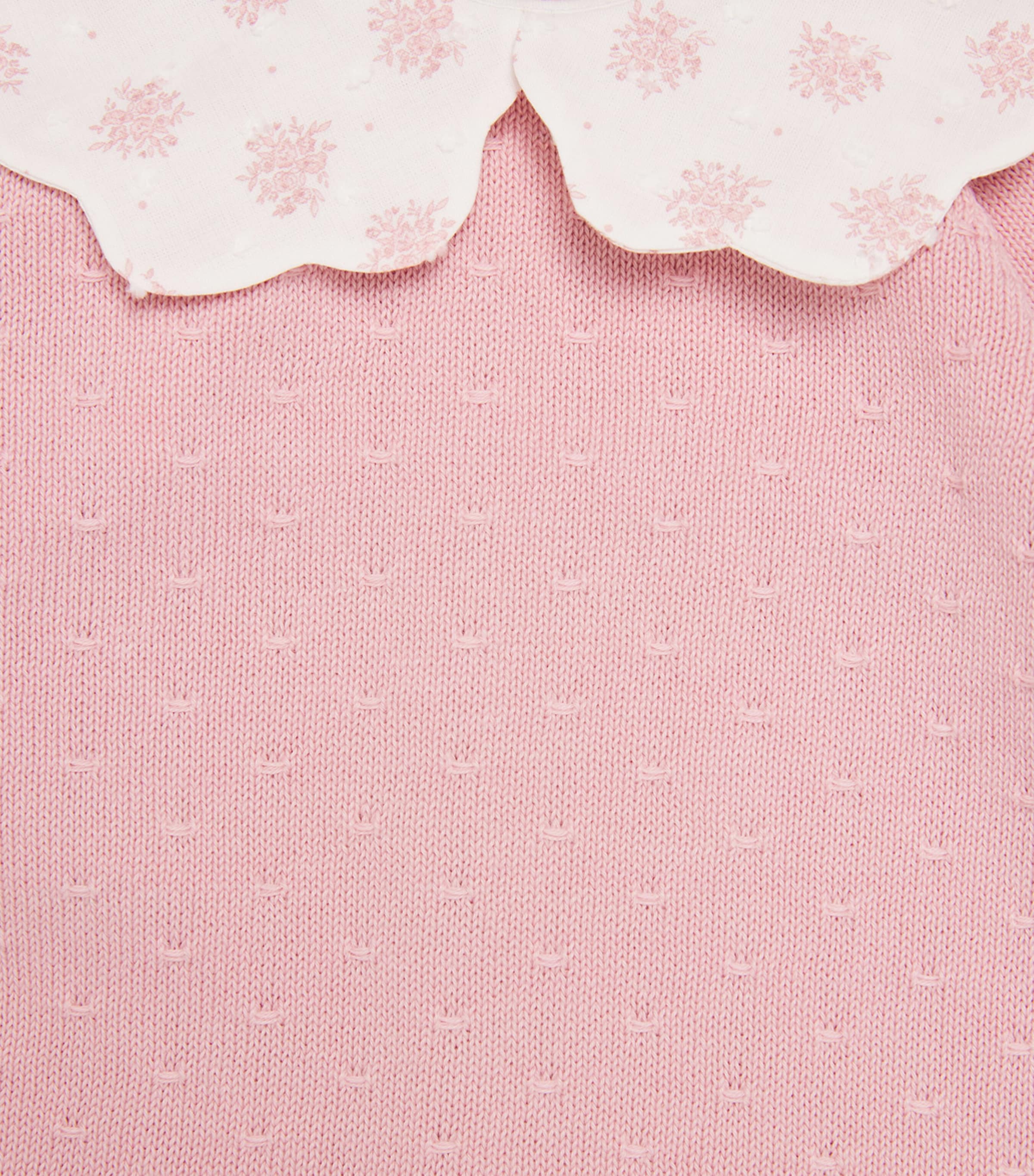 Cotton Sweater and Leggings Set (0-12 Months) 422 H82 DUNE PINK Image 4