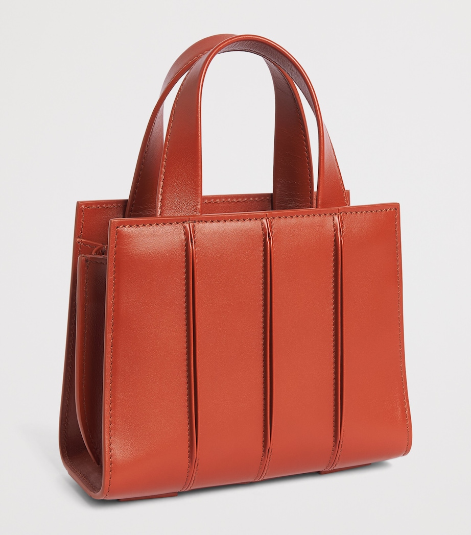 Max Mara Micro Whitney Top-Handle Bag Orange Image 3